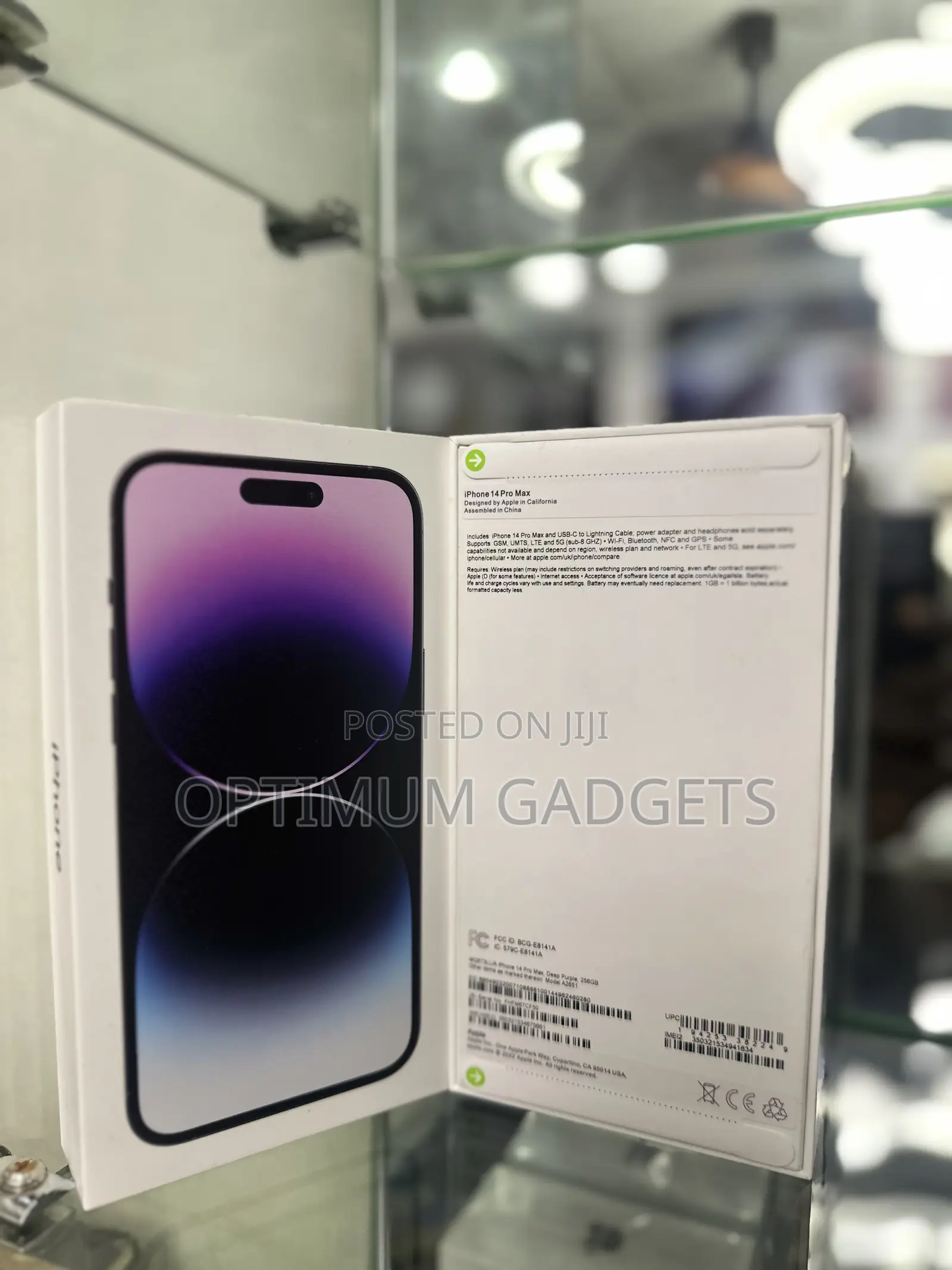 New Apple iPhone 14 Pro Max 256 GB Purple