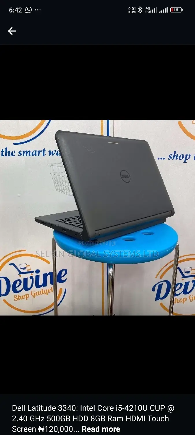 Laptop Dell Latitude 13 3340 8GB Intel Core I5 HDD 500GB