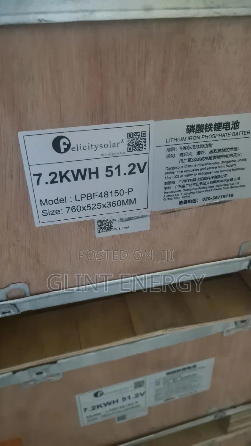 7.2kwh 48v Felicity Lithium Battery