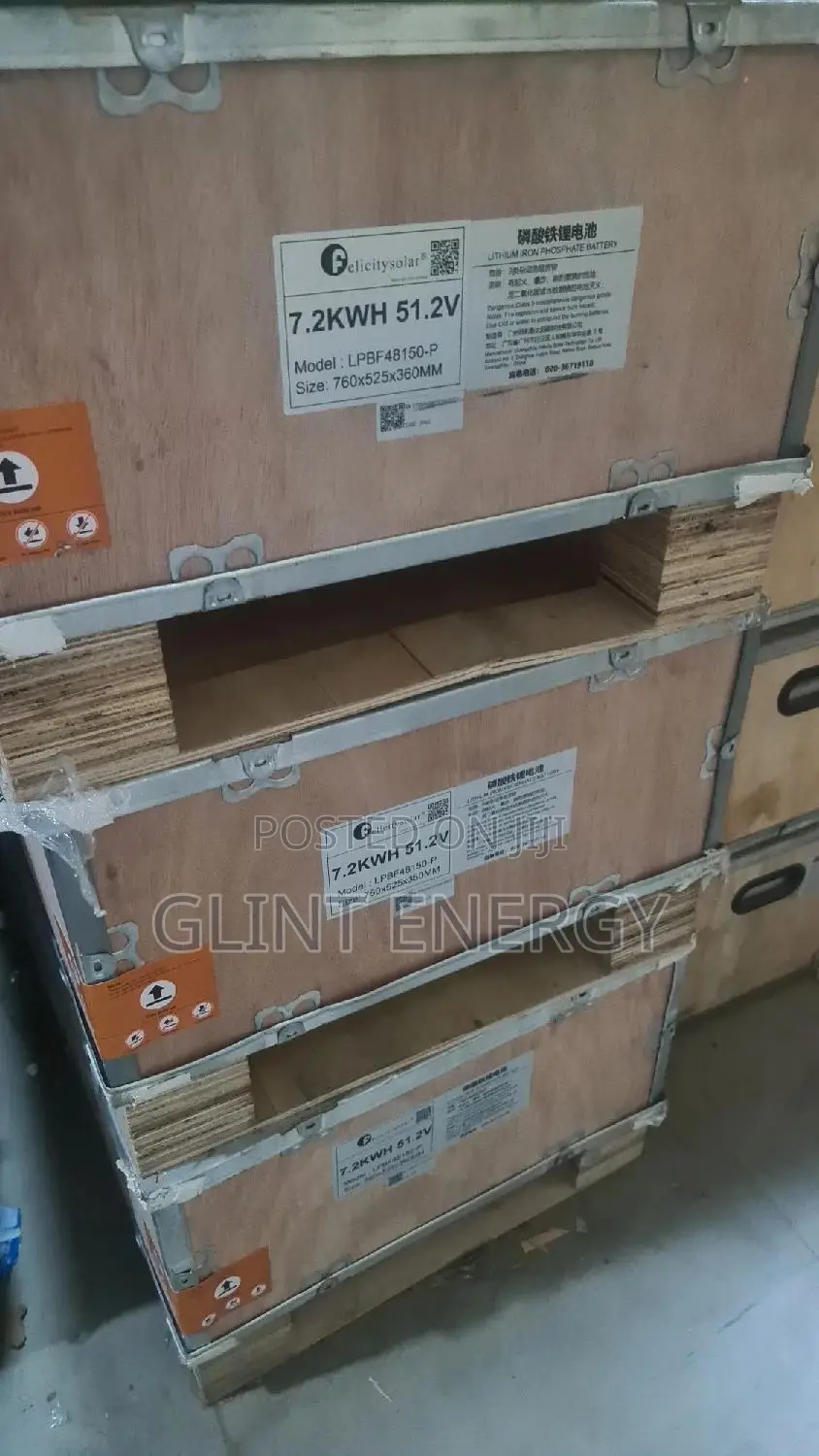 7.2kwh 48v Felicity Lithium Battery