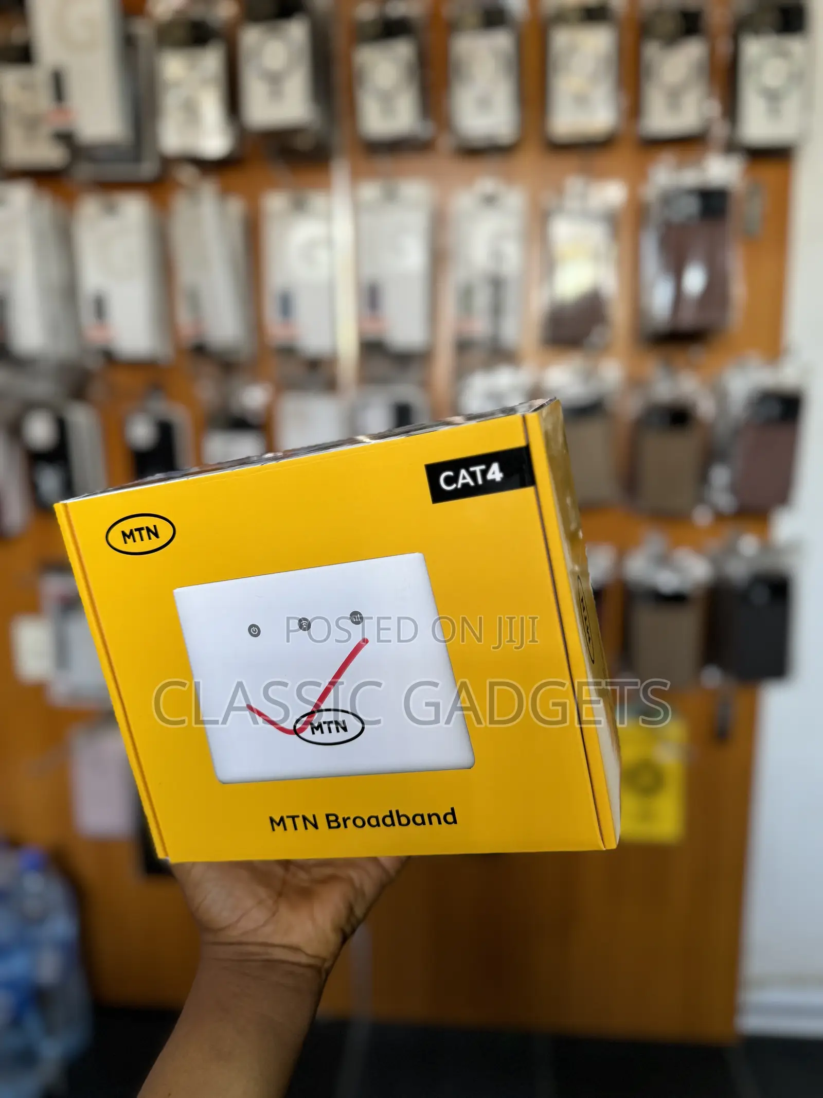 MTN Cat 4 Wireless 4g Router With Ups(Universal)