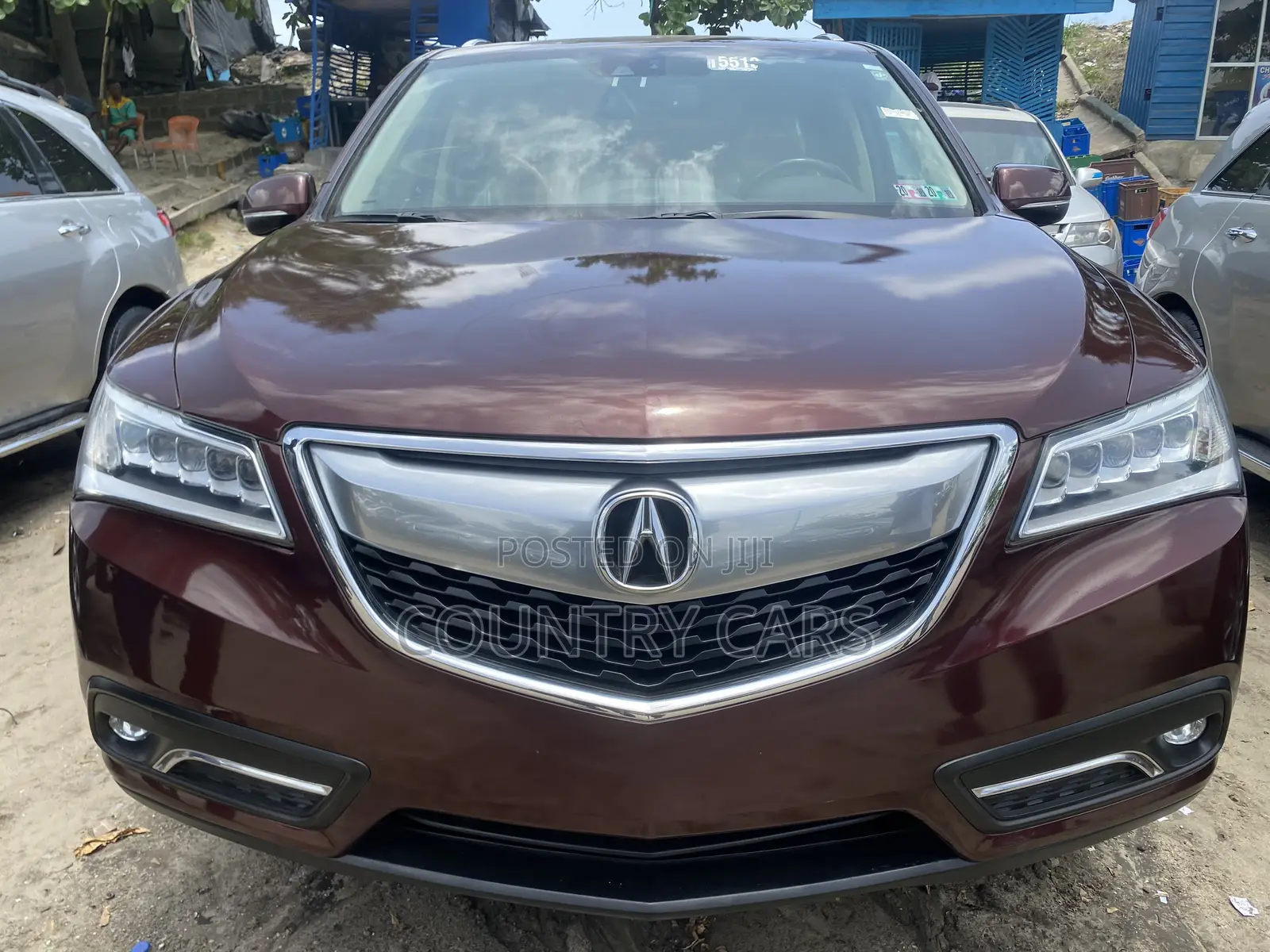Acura MDX 2015 Burgundy