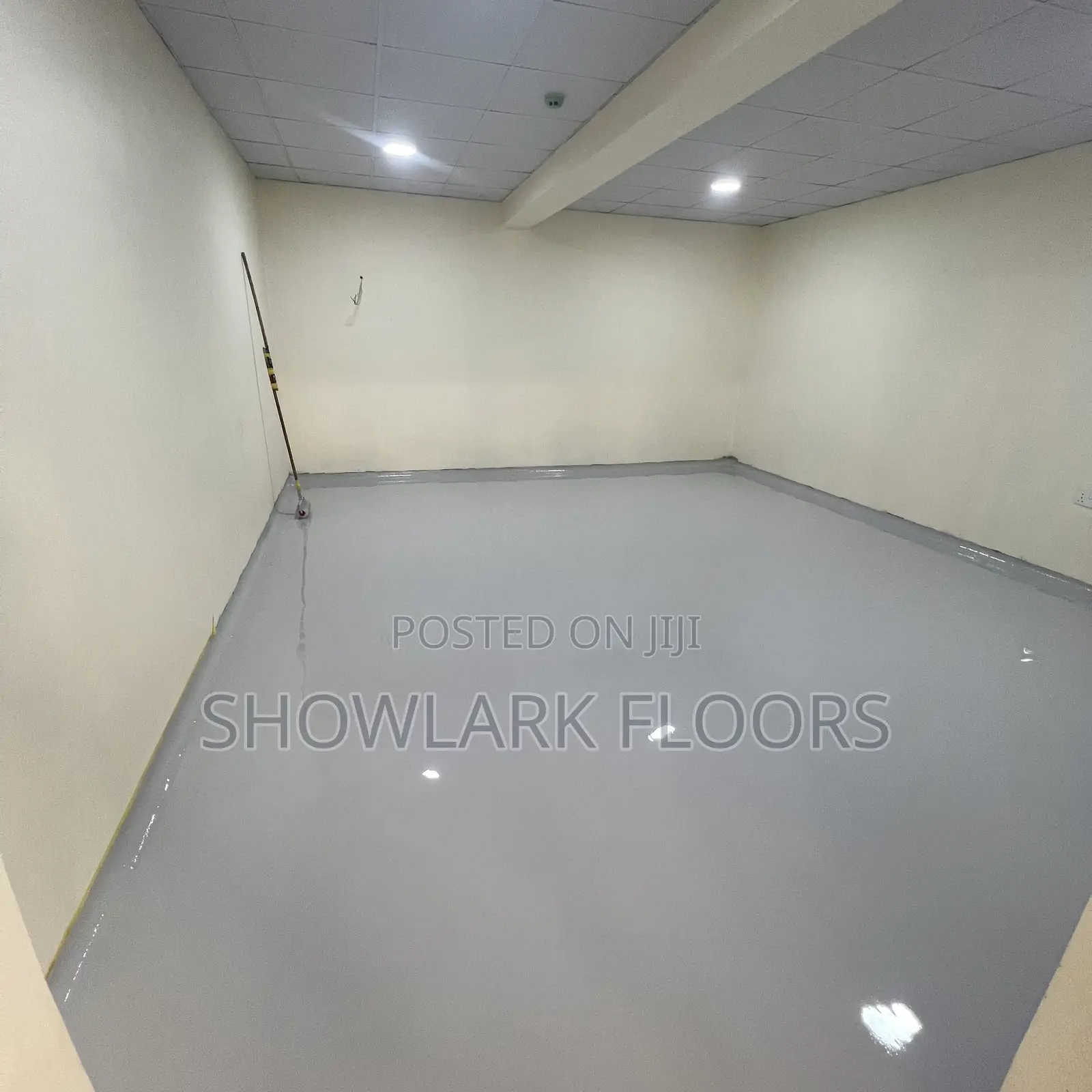 Grey Industrial Epoxy Floor
