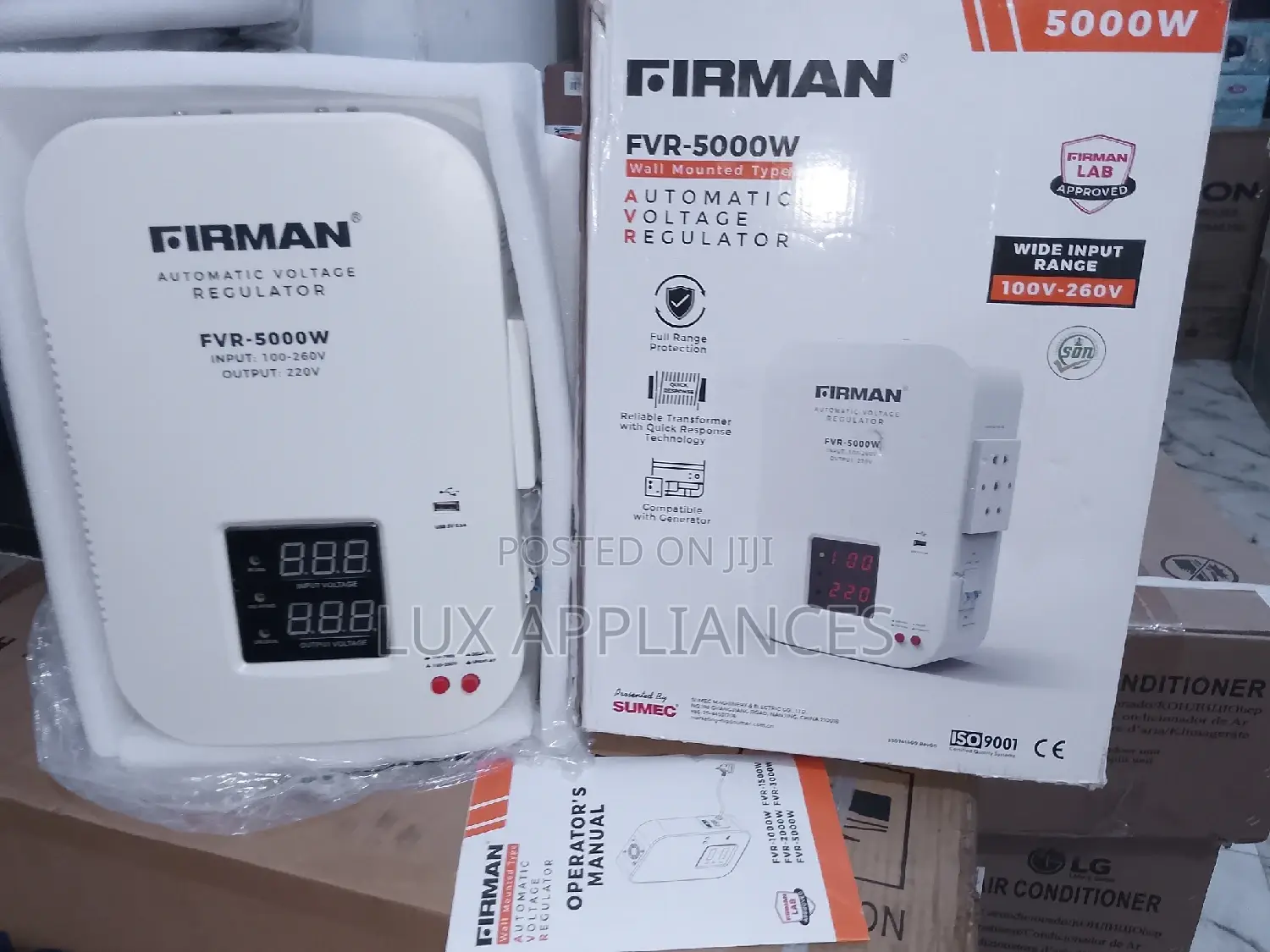 New Quality Voltage Stabilizer With USB Port
