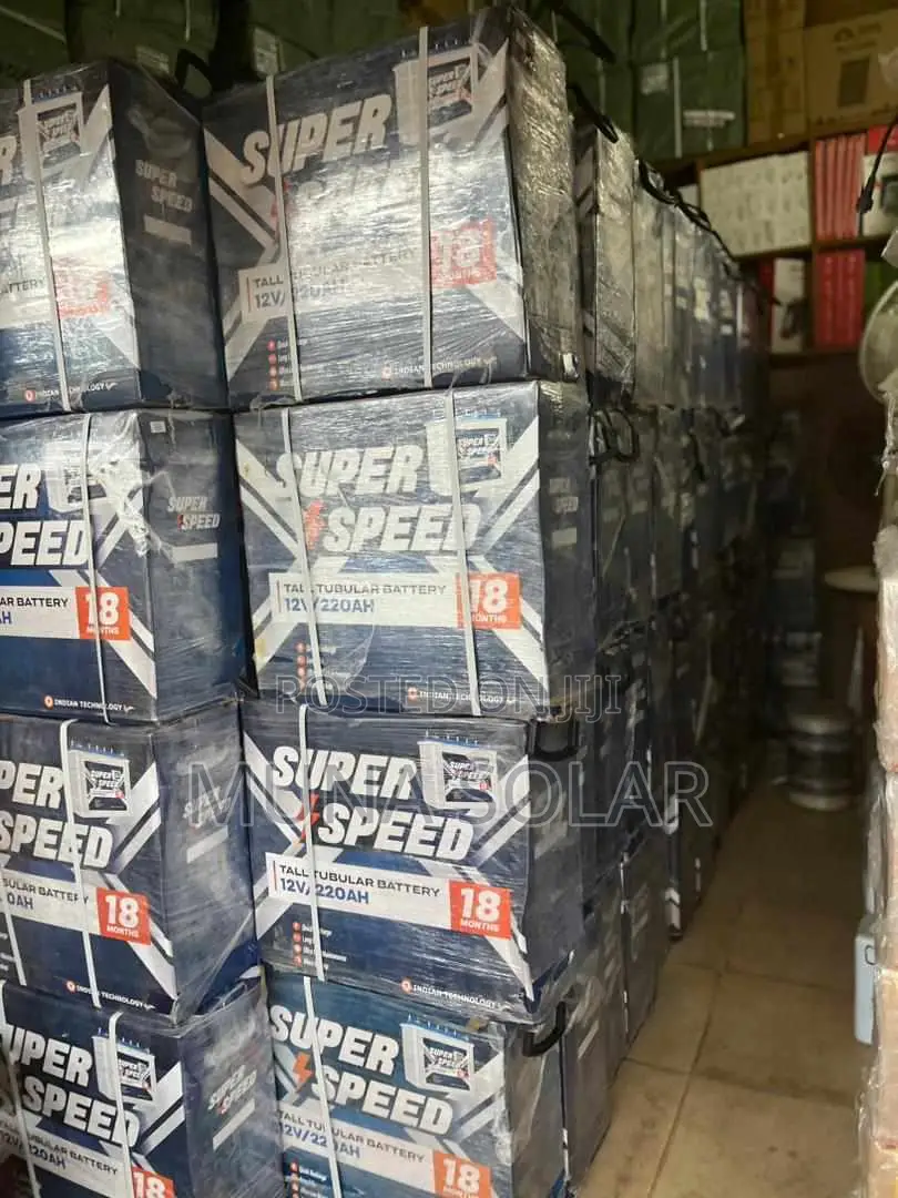 220ah 12v Super Speed Tubular Battery