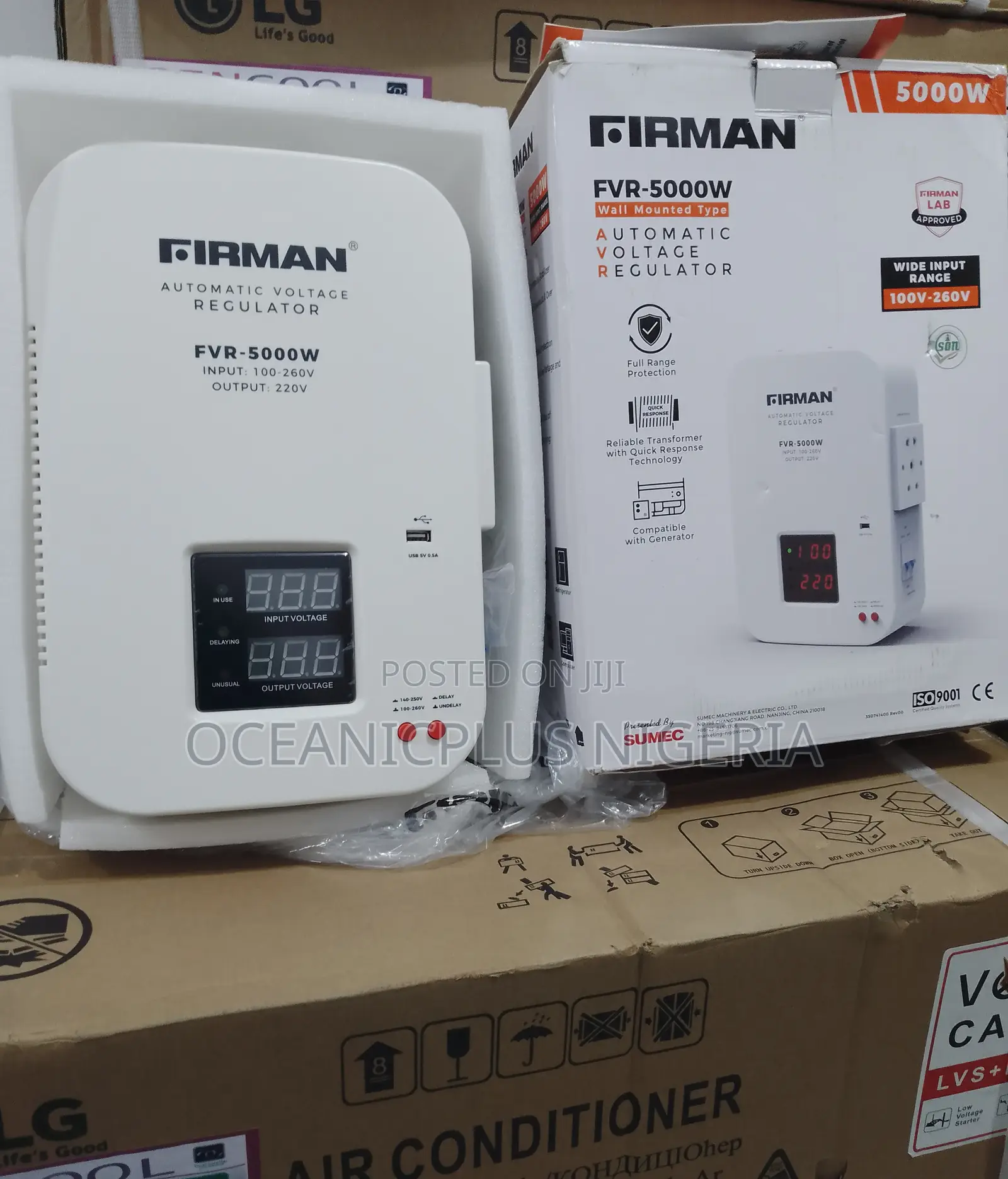 In Stock Now! 5000watts Firman Stablizer.