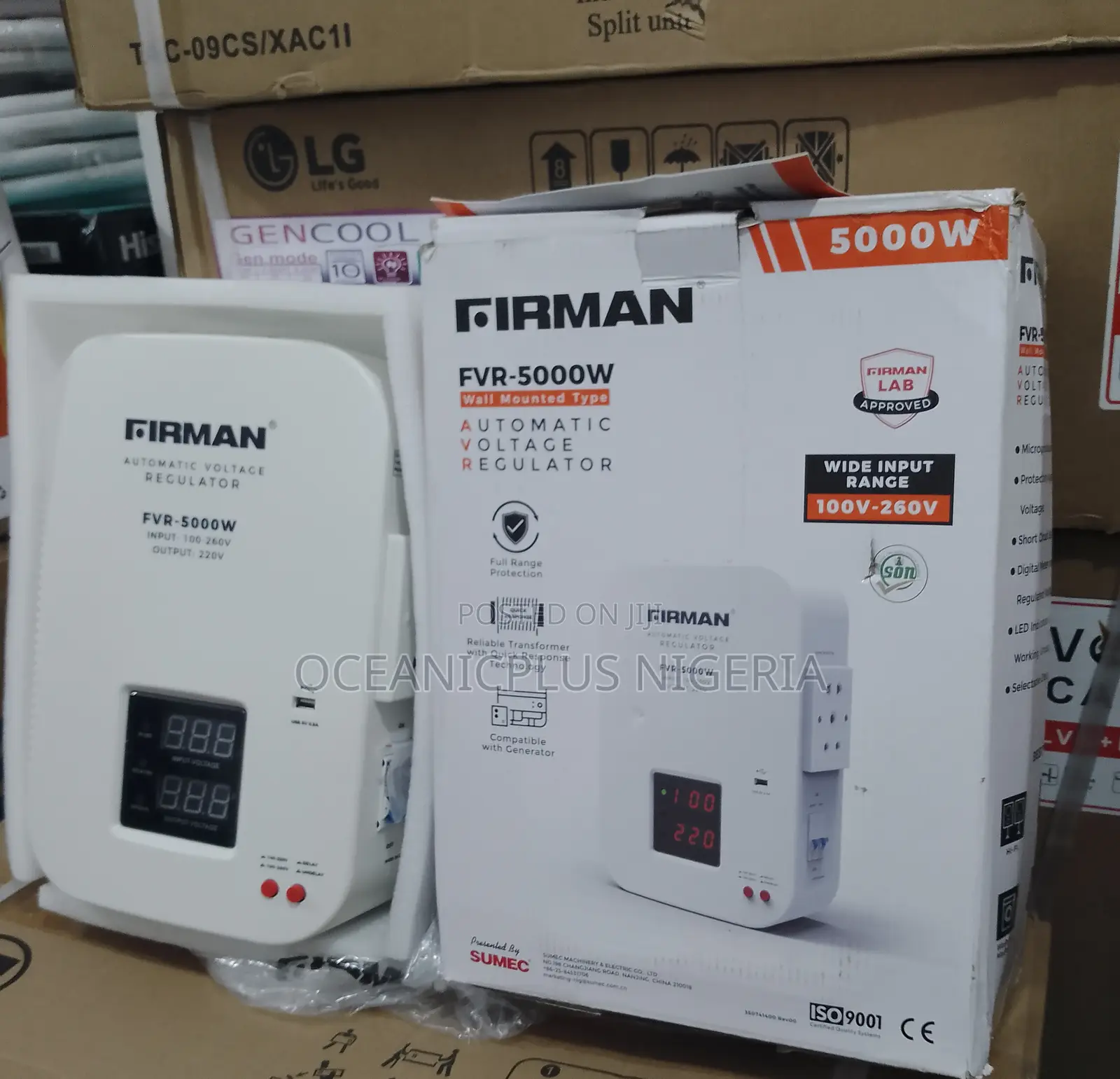 Firman 5000 Watts Stabilizers Available in Stock (Brand New)