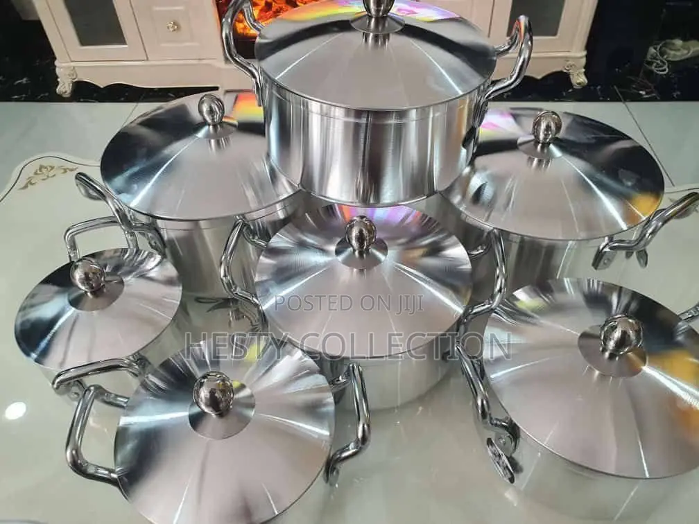 7 in 1 Tornado Hoffner Aluminium High Quality Pot Set