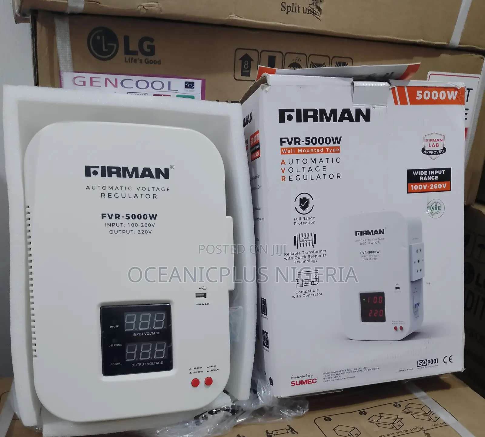 Firman 5000watts Original _Stabilizers Available in Stock!!