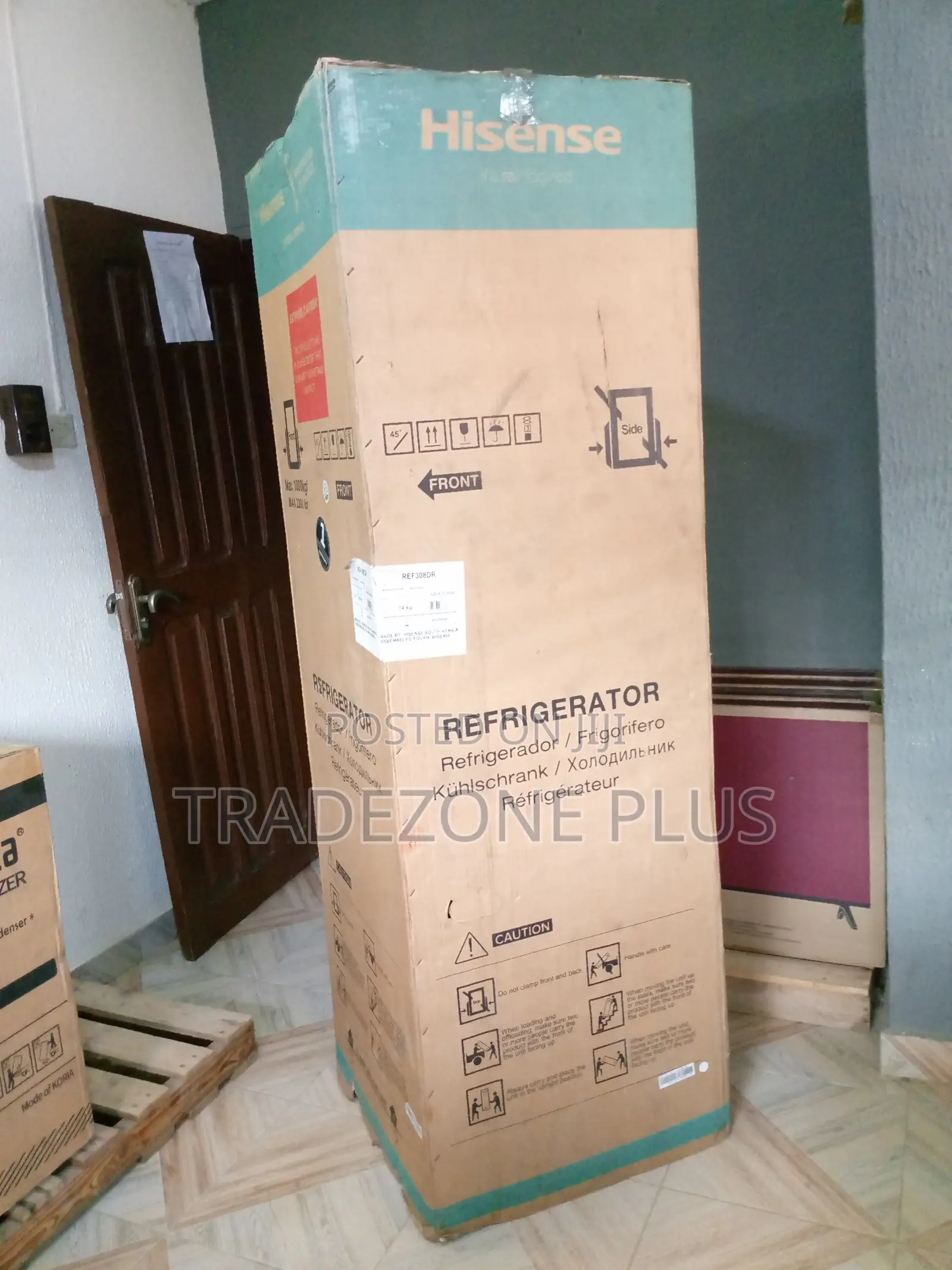 Quality Hisense 308dr Double Door Refrigerator