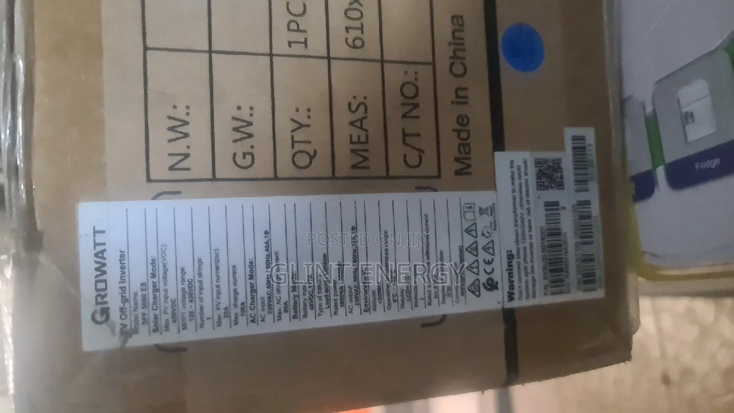 5kva 48v Glowatt Hybrid Inverter