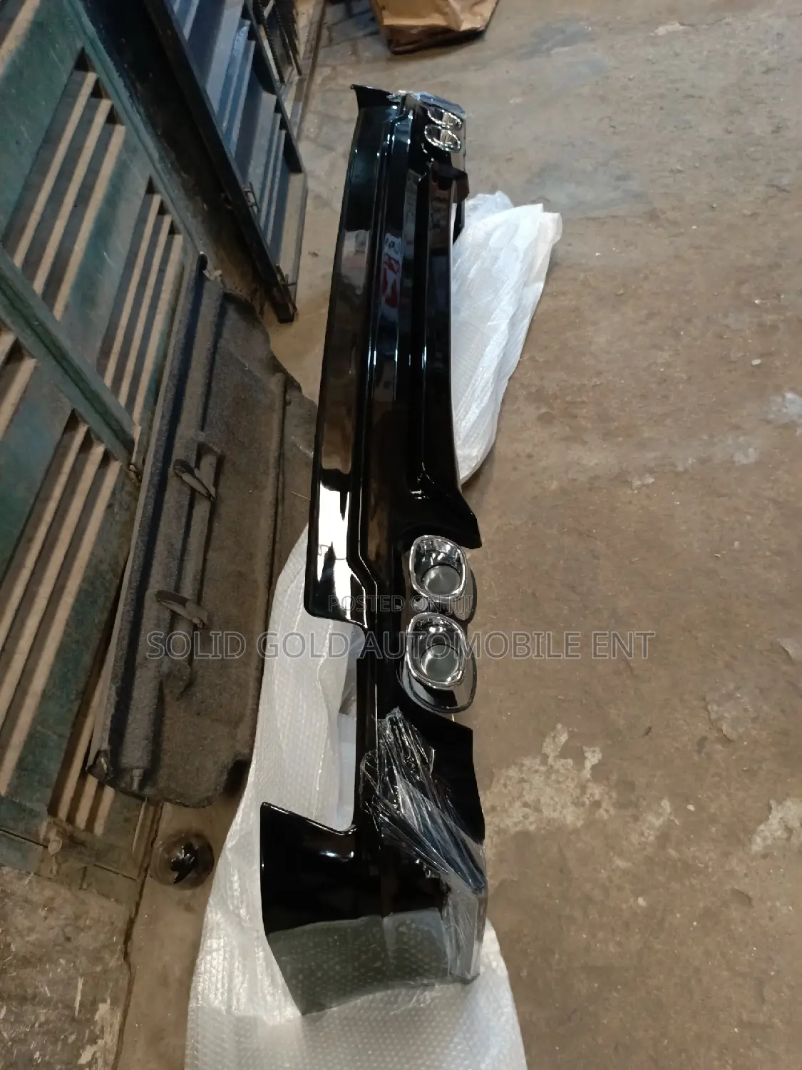 Rear Bumper Spoiler Prado 2018-2022