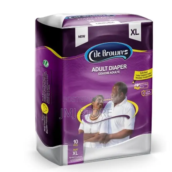 Dr Brown's Adult Diaper 10pcs Xl