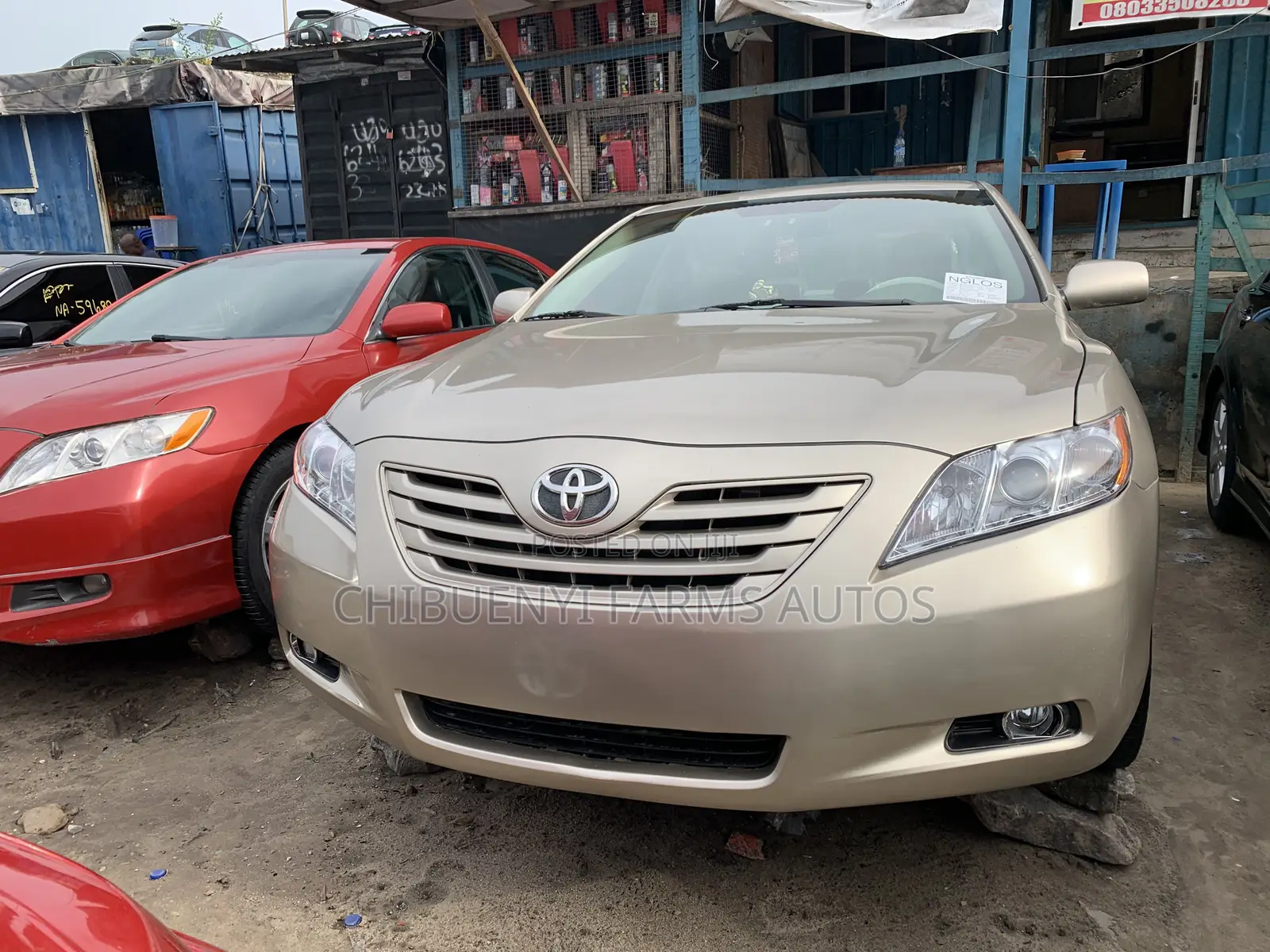 Toyota Camry 2008 Gold