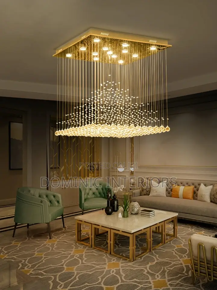 Stair Attic Crystal Ceiling Chandelier/600mm