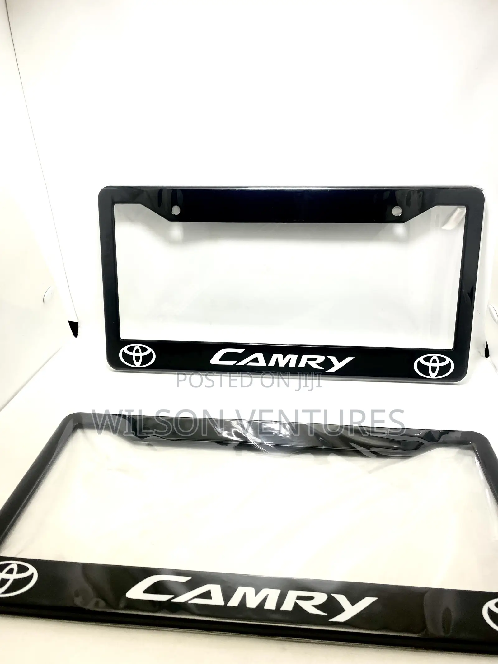 Customized Camry Plate Number Cover