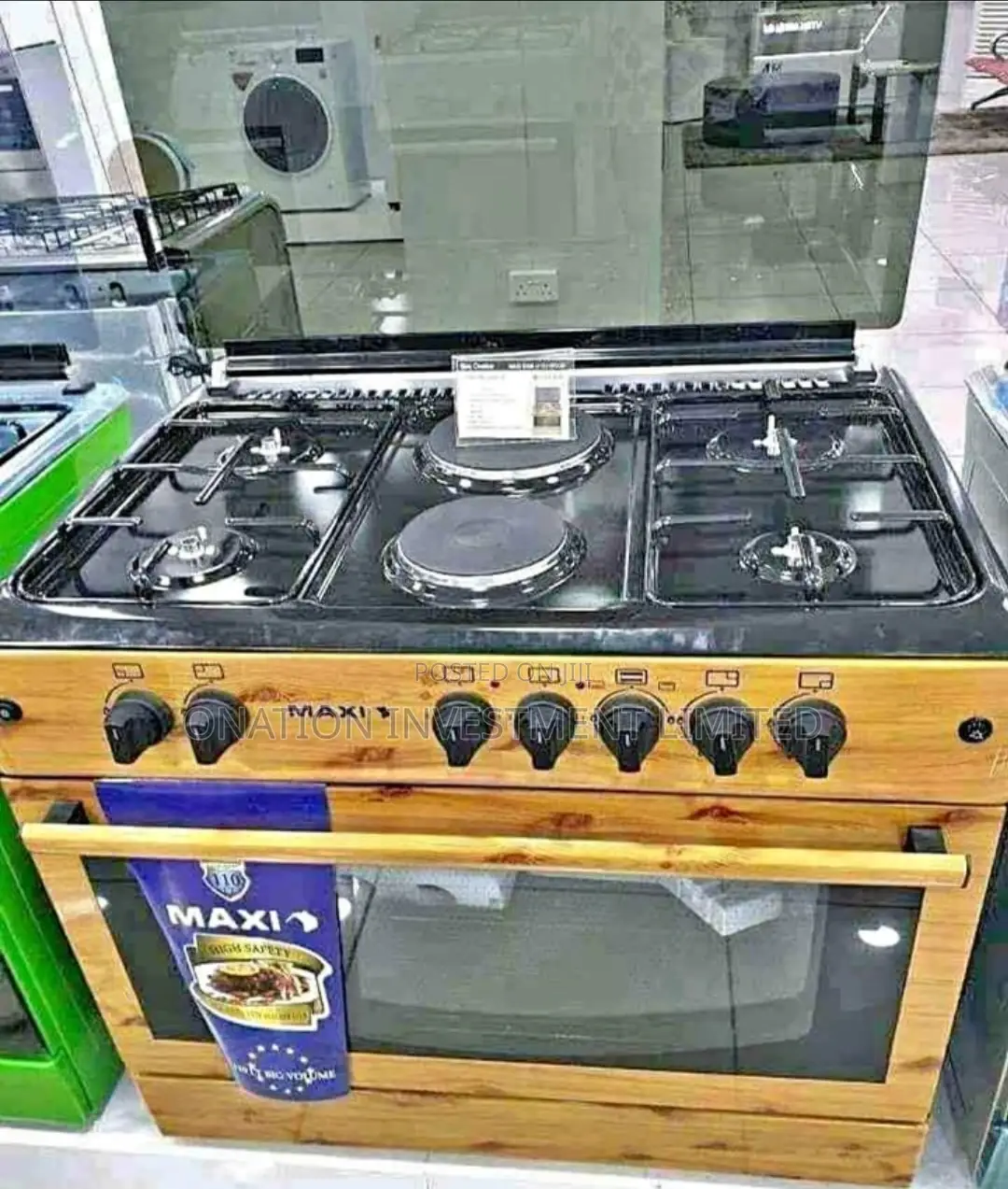 Brand New Electric And Gas Cooker Grade A1