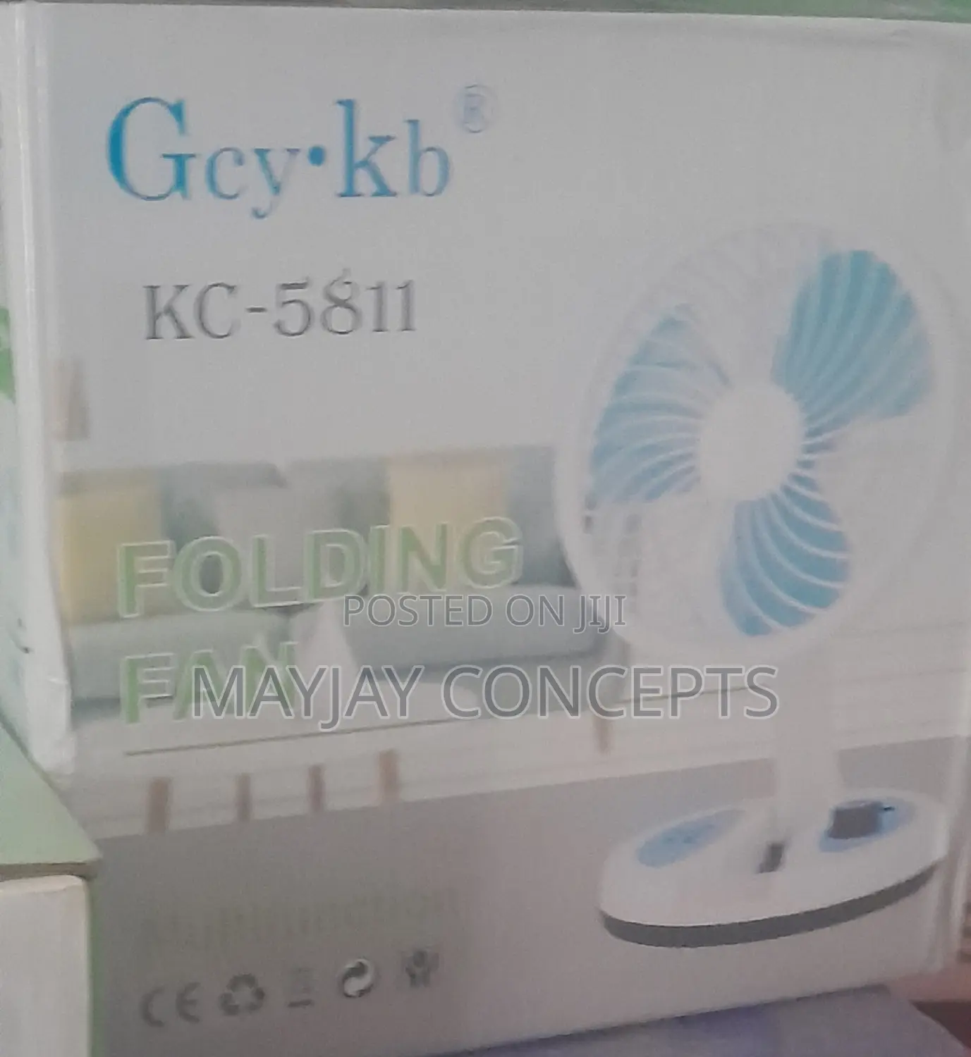 Gcy.Kb Multifunction Led Foldable Table Fan