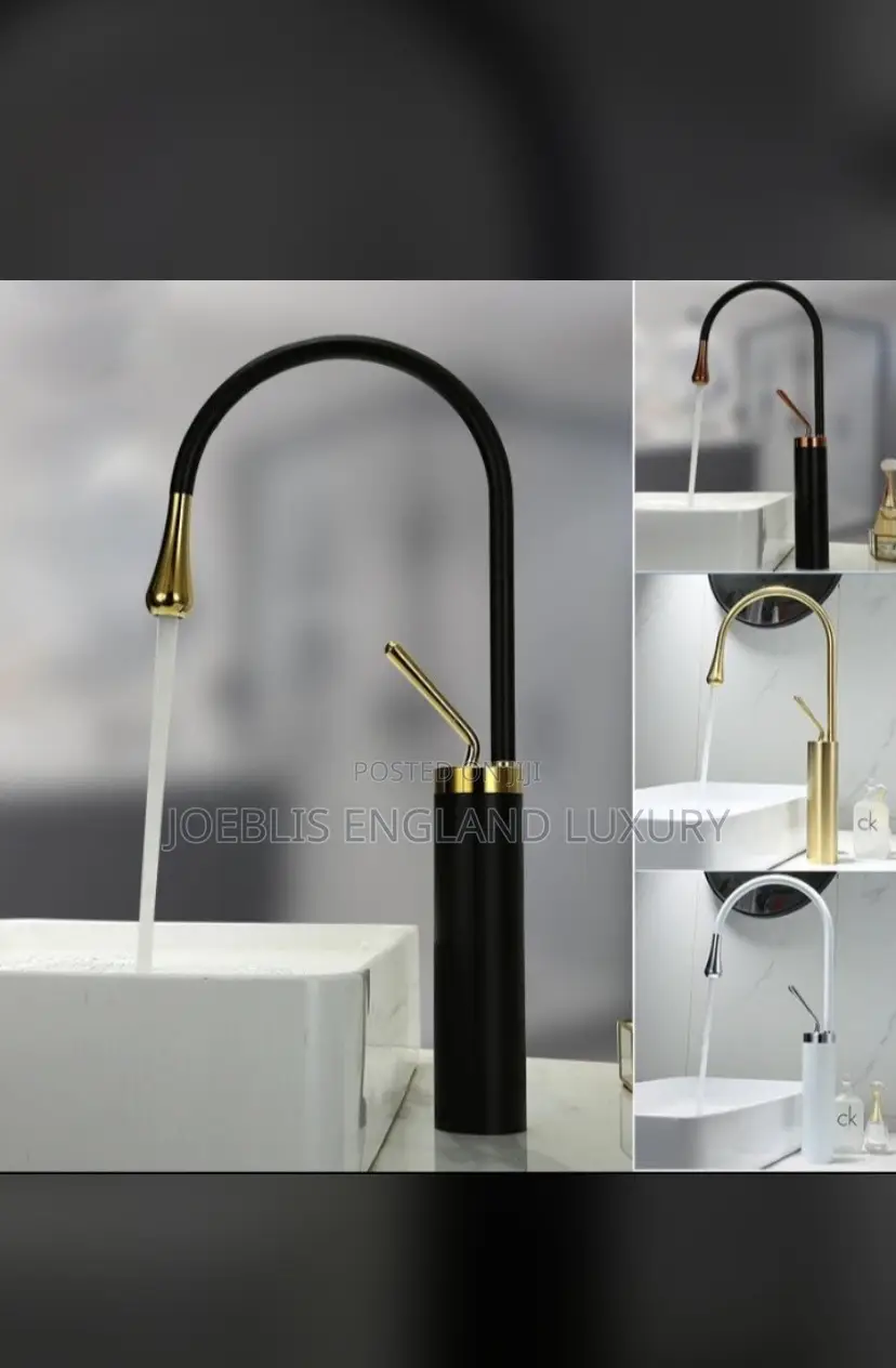 Long Neck Analog Design Mixer Tap