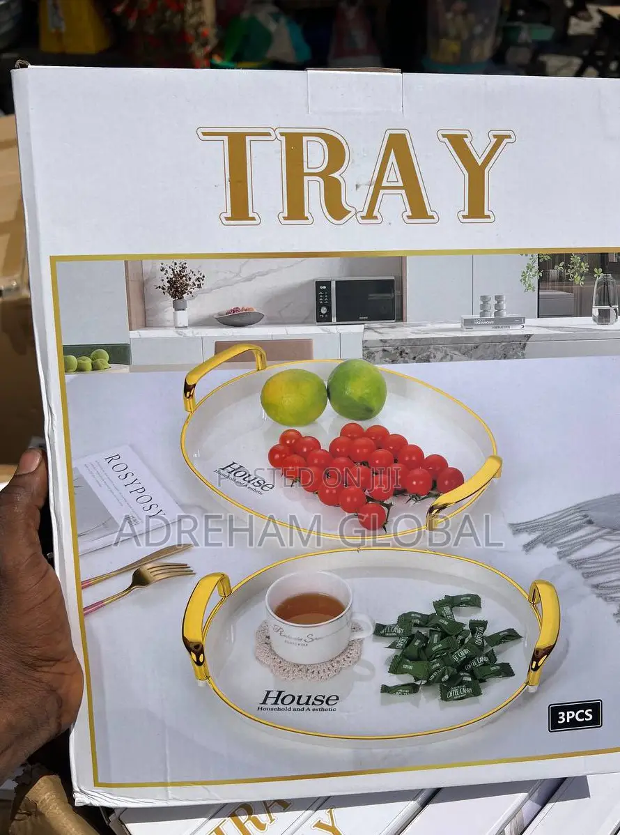 3 in 1 Classic Transparent Tray