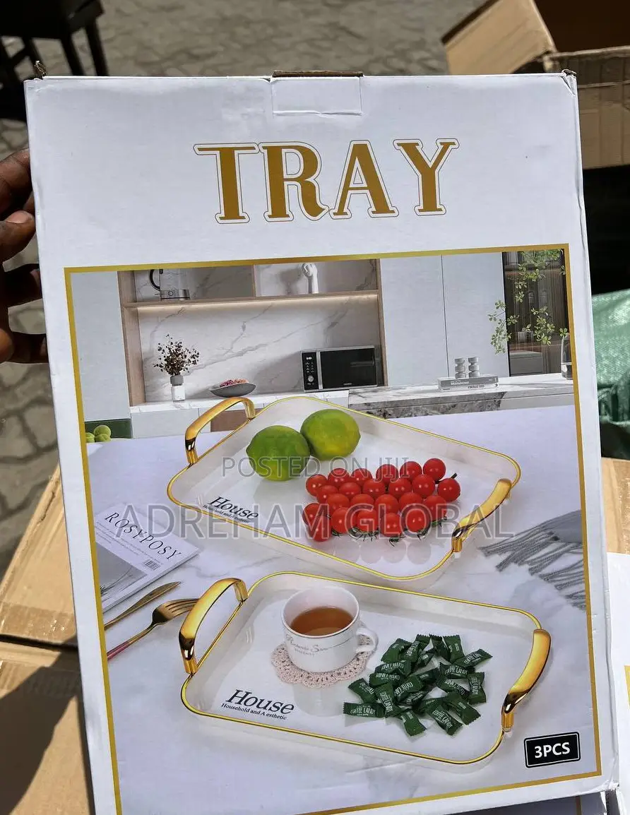 3 in 1 Classic Transparent Tray
