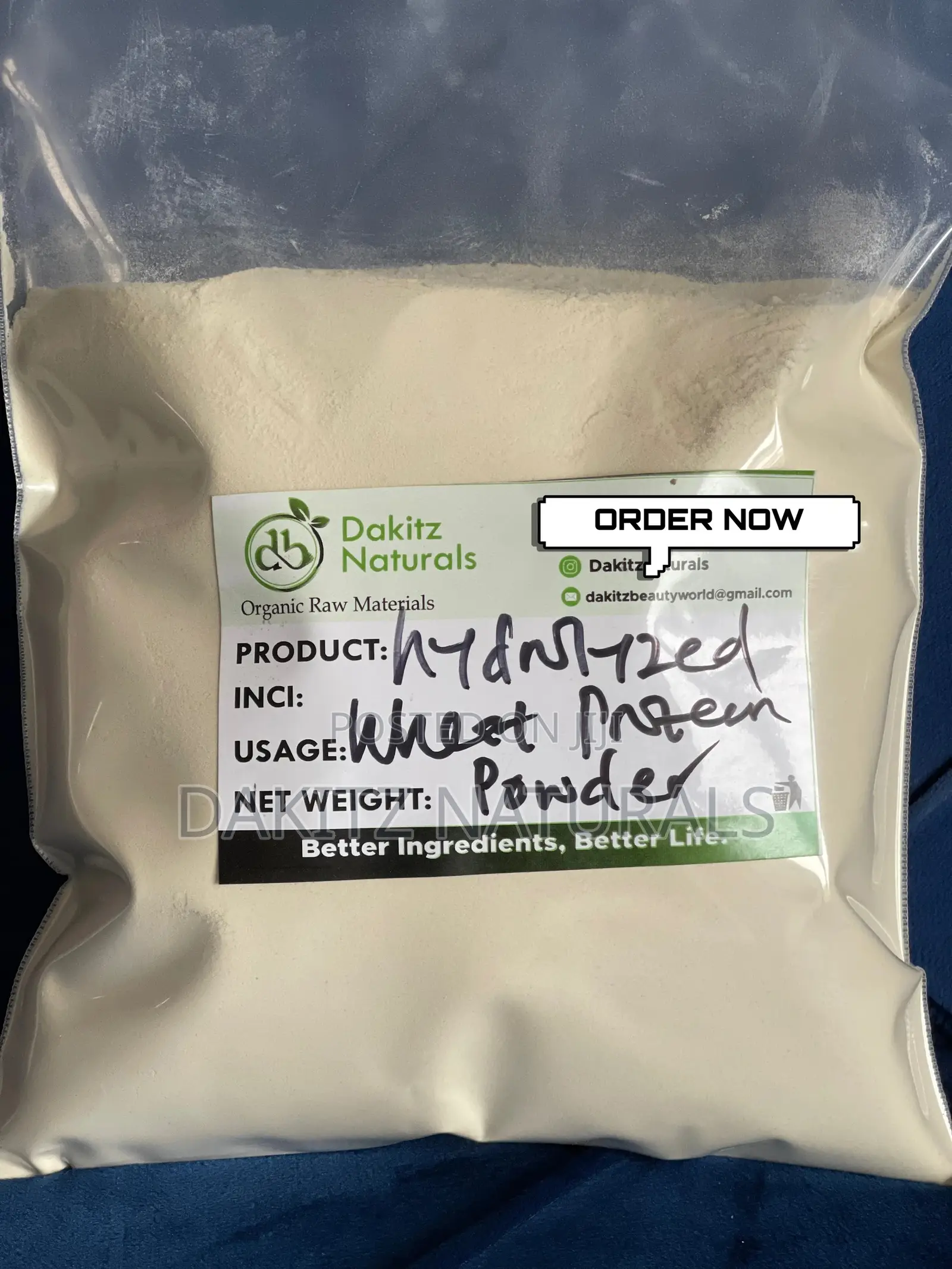 Hydrolyzed Wheat Protein Powder 100g