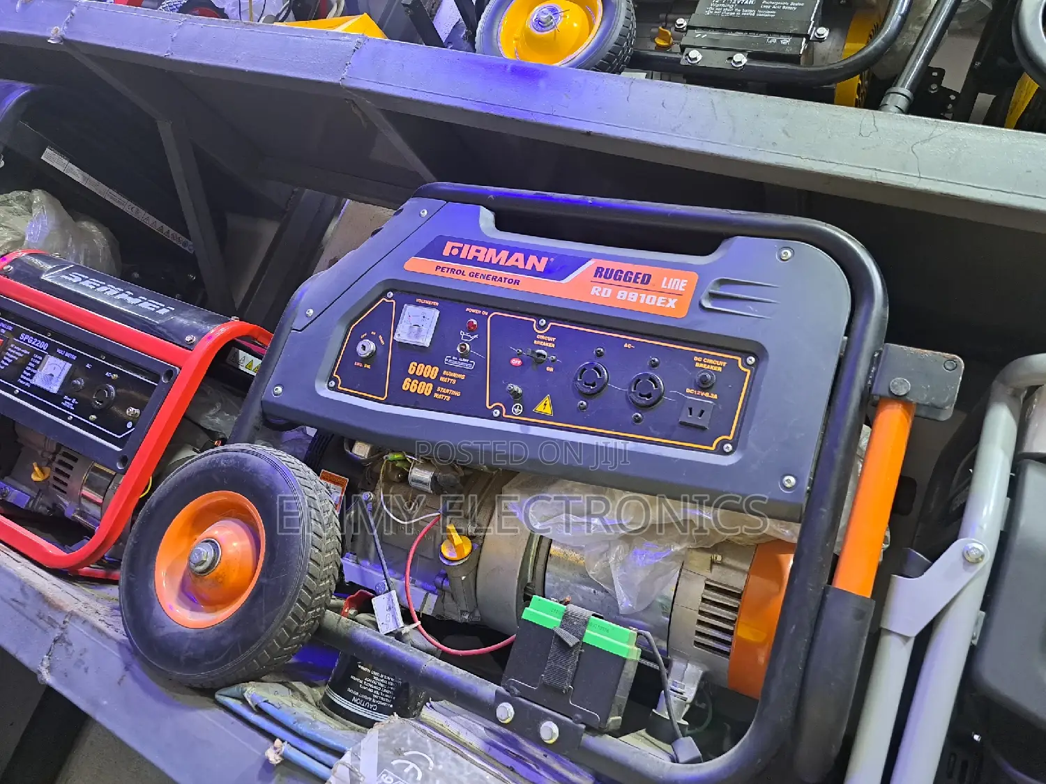 Firman Rugged Line Petrol Generator Model Rd8910ex