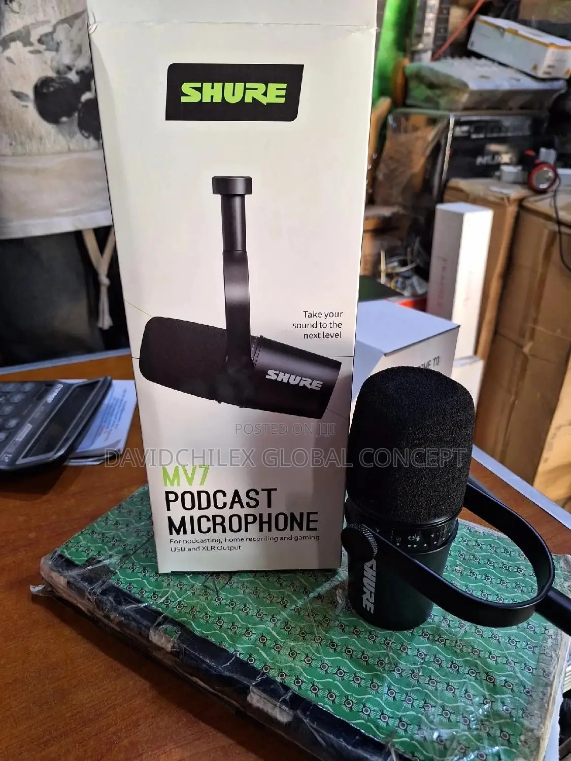 Shure Mv7 Podcast Microphone