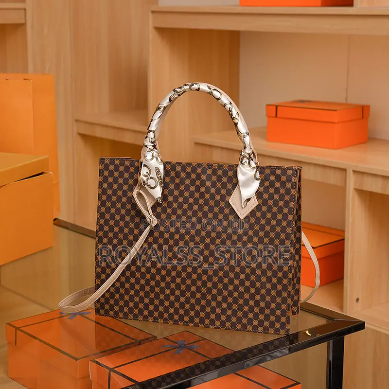 Large Capacity Fashion Retro Print Tote Bag