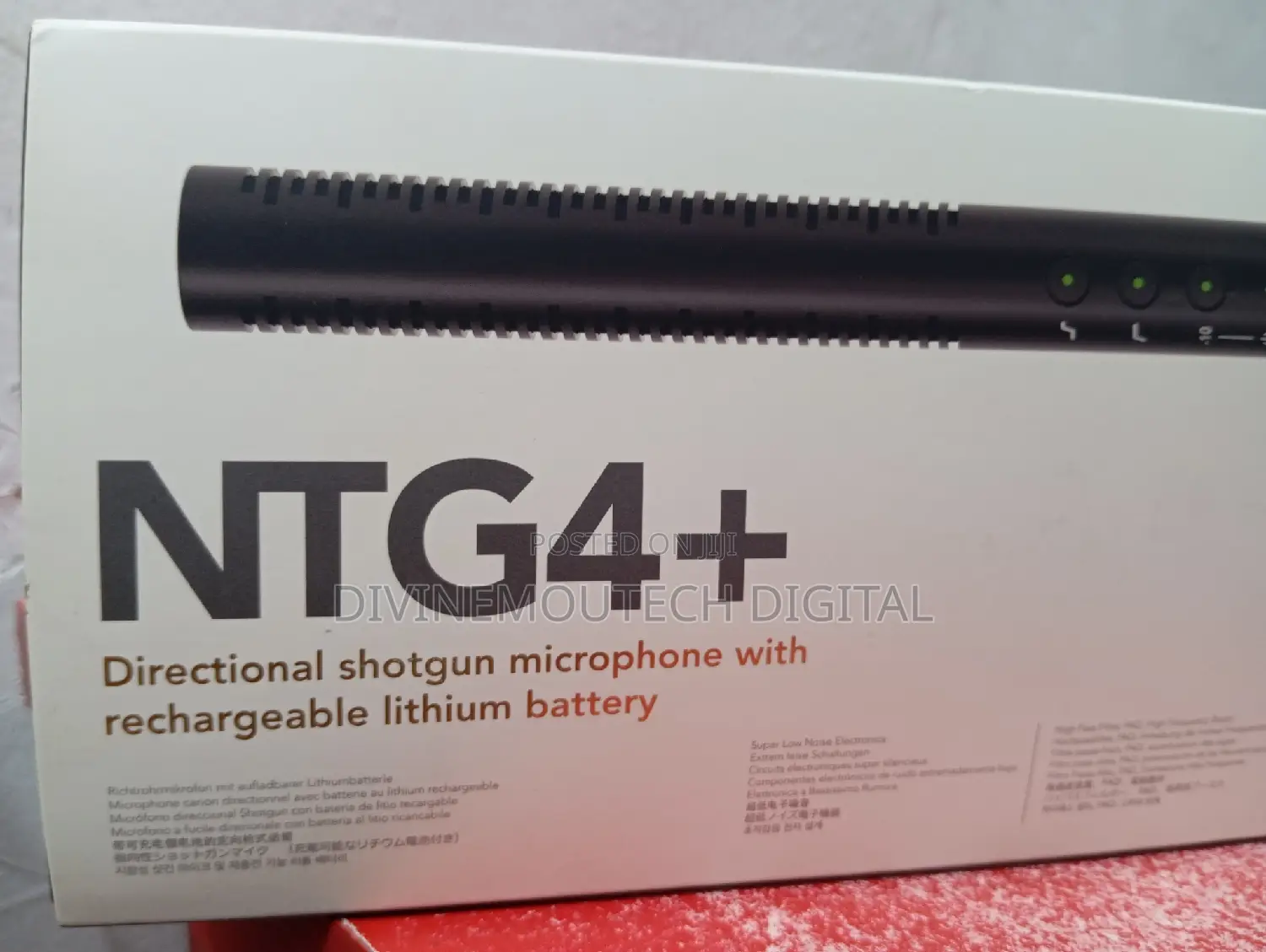 Rode Ntg4+ Advanced Shotgun Microphone