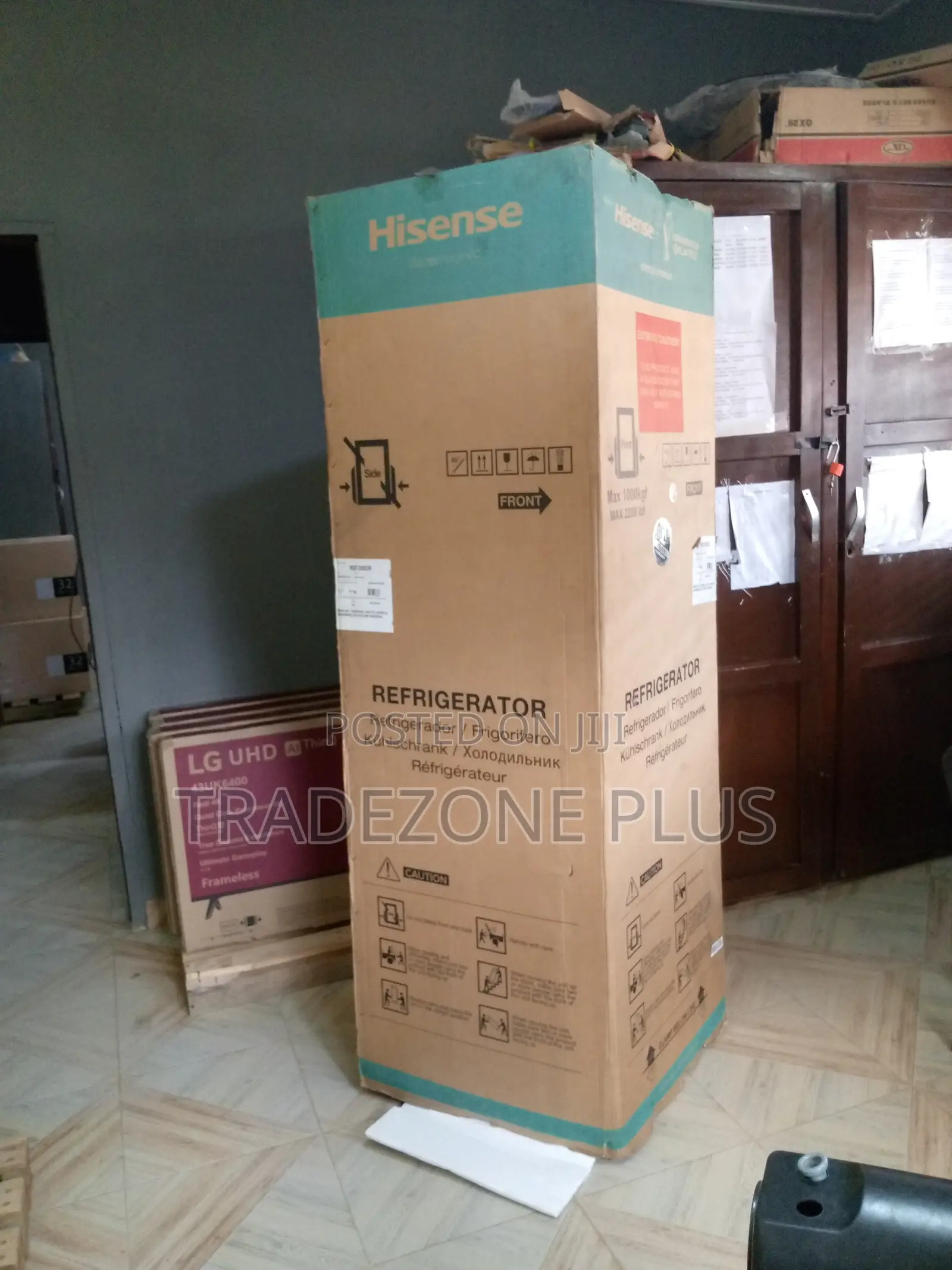 Eco-Friendly Bottom Freezer 305L Hisense Refrigerator