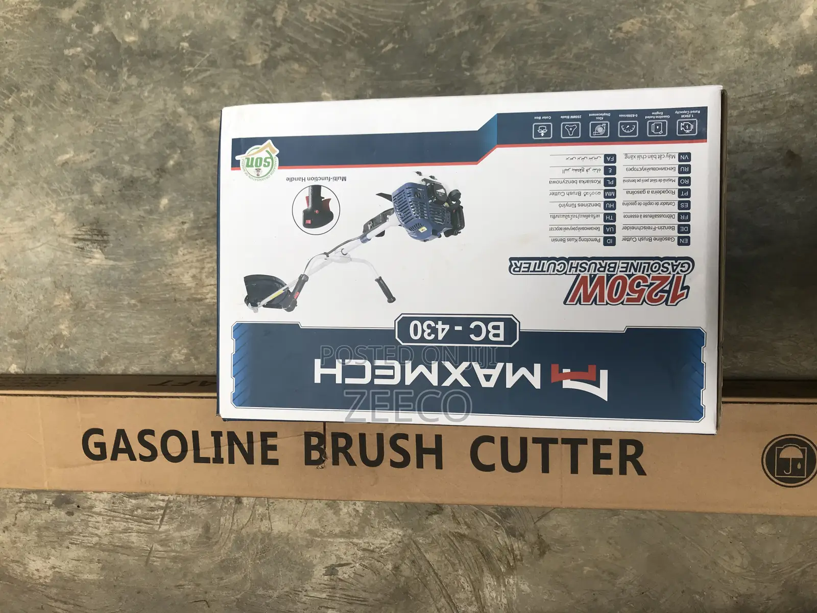 Gasoline Brush Cutter 1250w