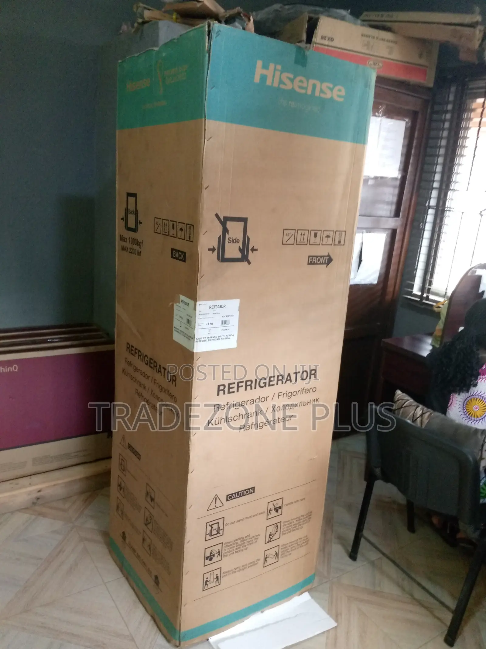 Fast Freezing Ref308dr Hisense Bottom Freezer Refrigerator