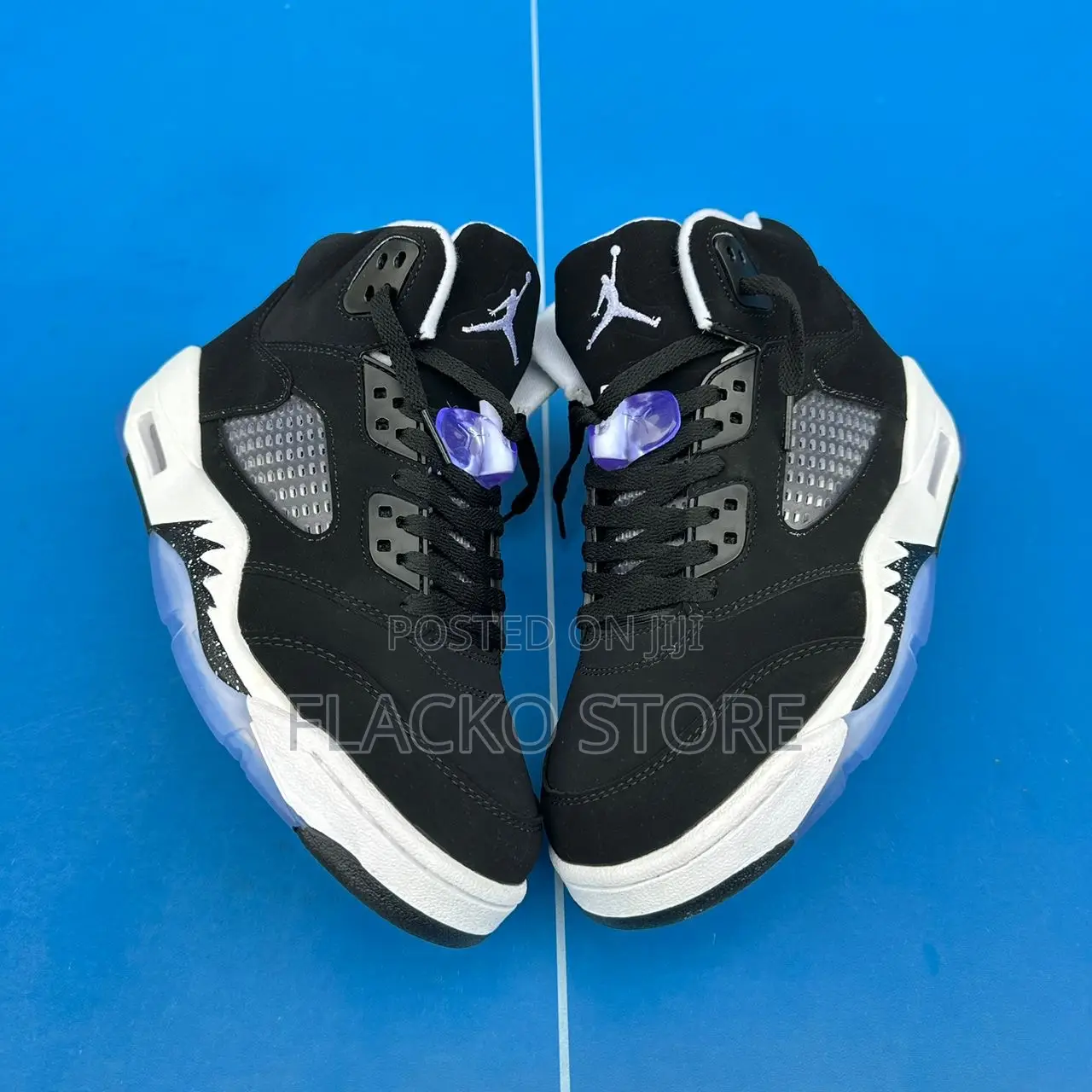 Original Air Jordan 5 Retro Oreo Sneakers