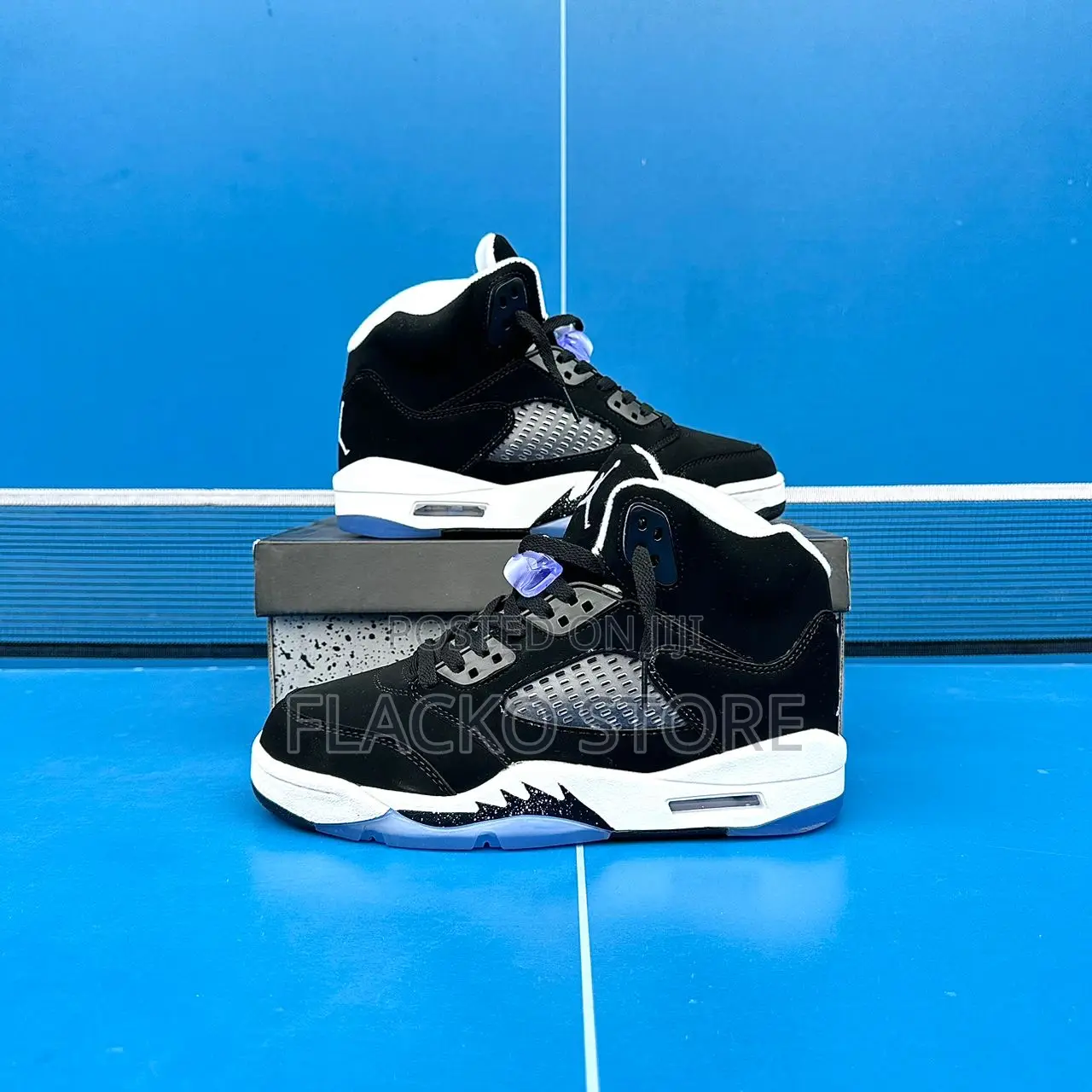 Original Air Jordan 5 Retro Oreo Sneakers