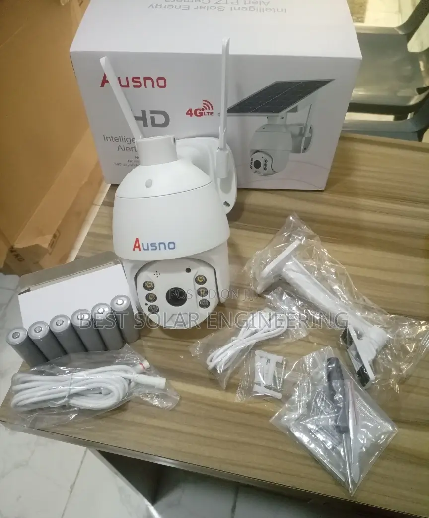 4g Solar PTZ Security Camera - 1080p Ip Solar PTZ Camera