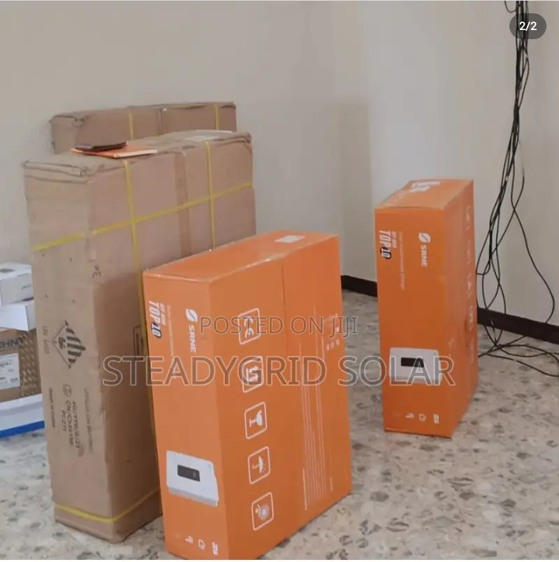 20kva Solar Hybrid Inverter Setup With 20kwh Lithium Batteri