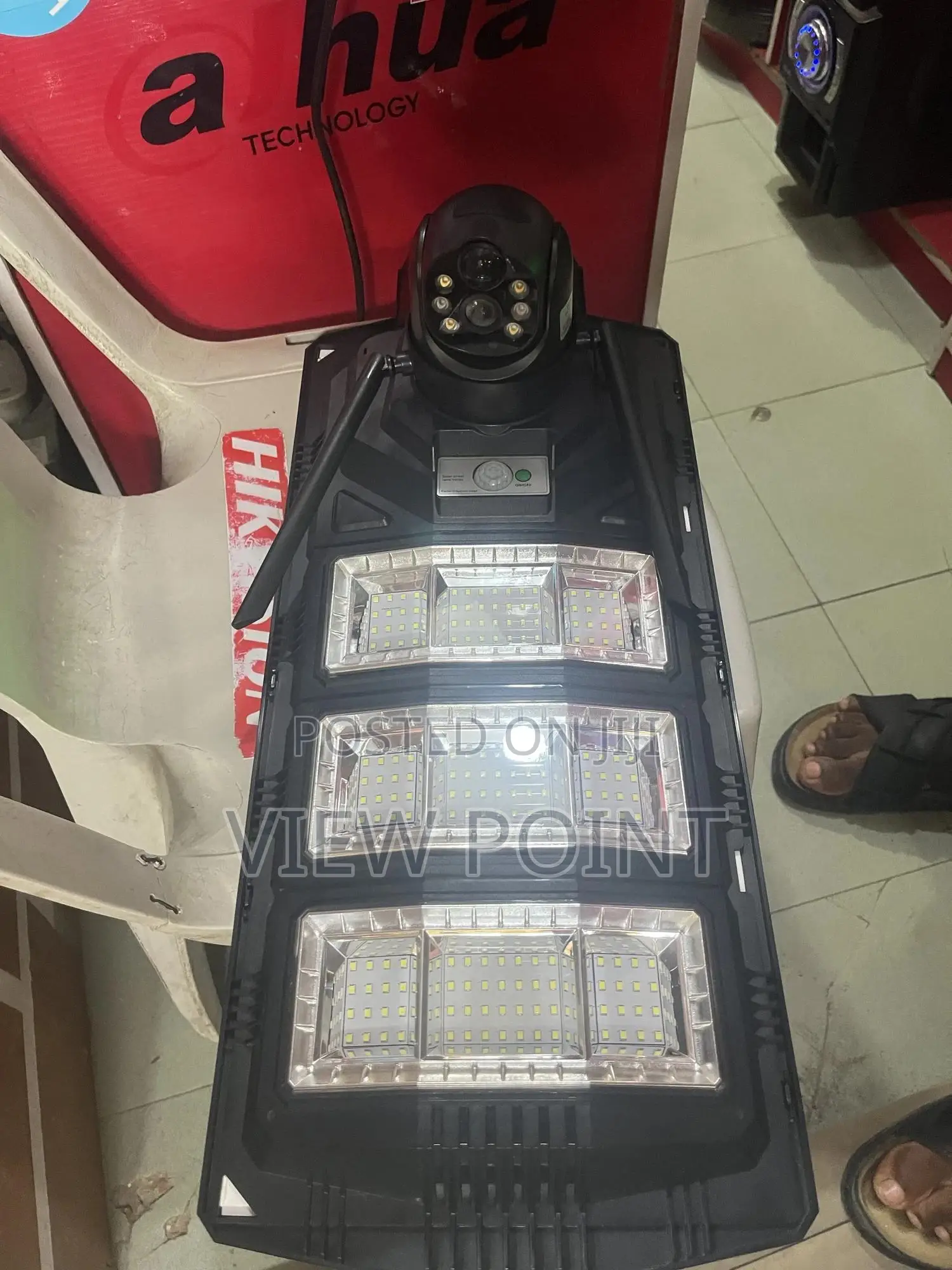 Solar Street Light With Ptz 360 Degrees Camera