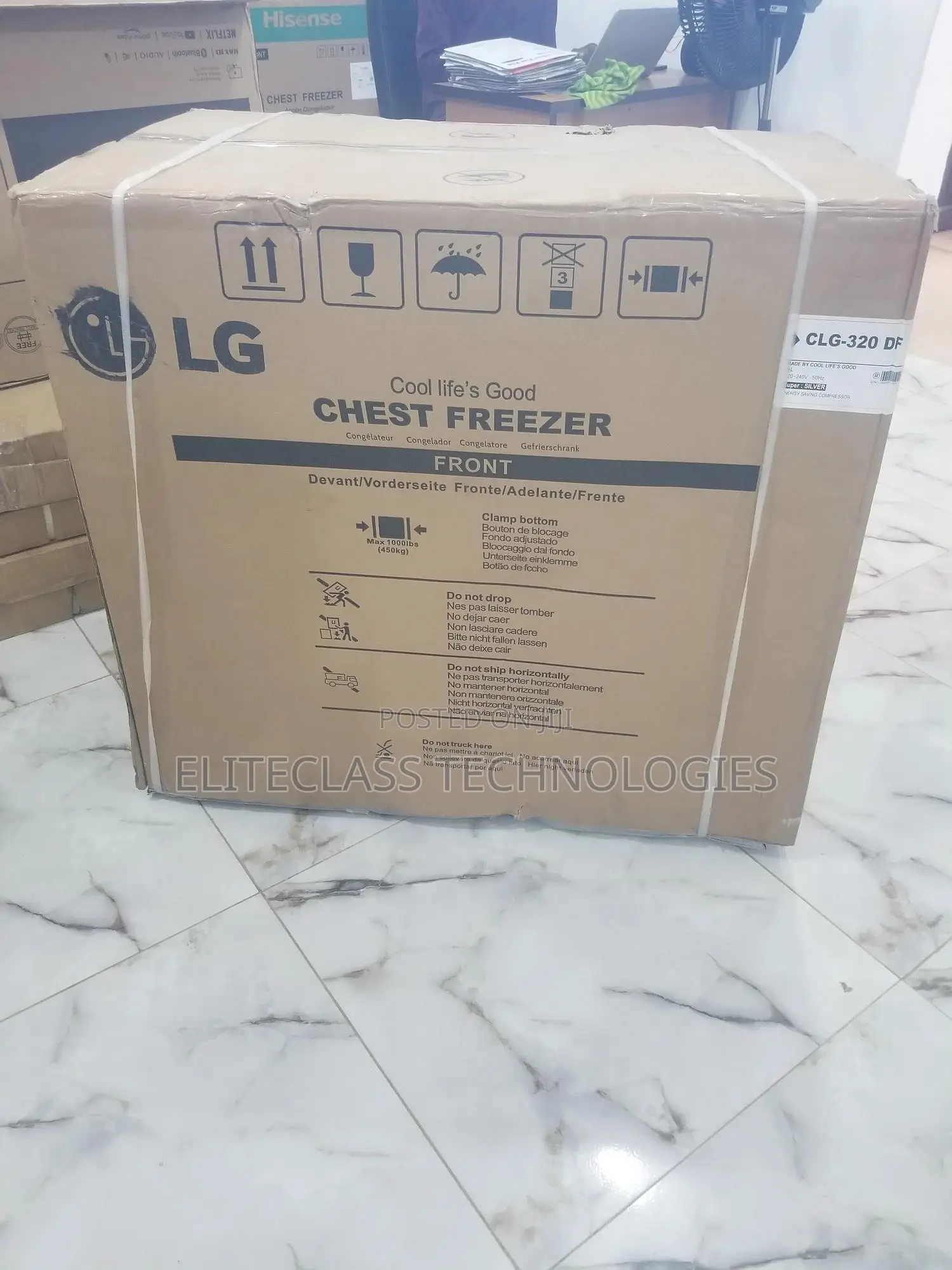 Fast Selling Clg320 Chest Freezer 300L.