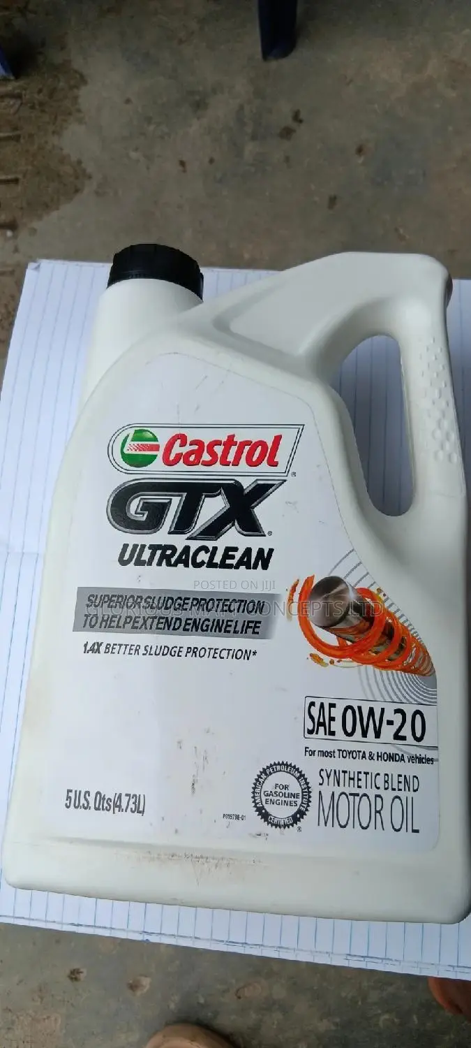Castrol GTX 0w-20 5liters Fully Synthetic