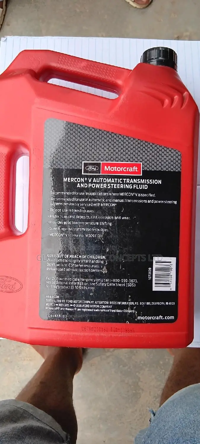 Motorcraft Automatic Transmission Fluid Mercon v 5liter