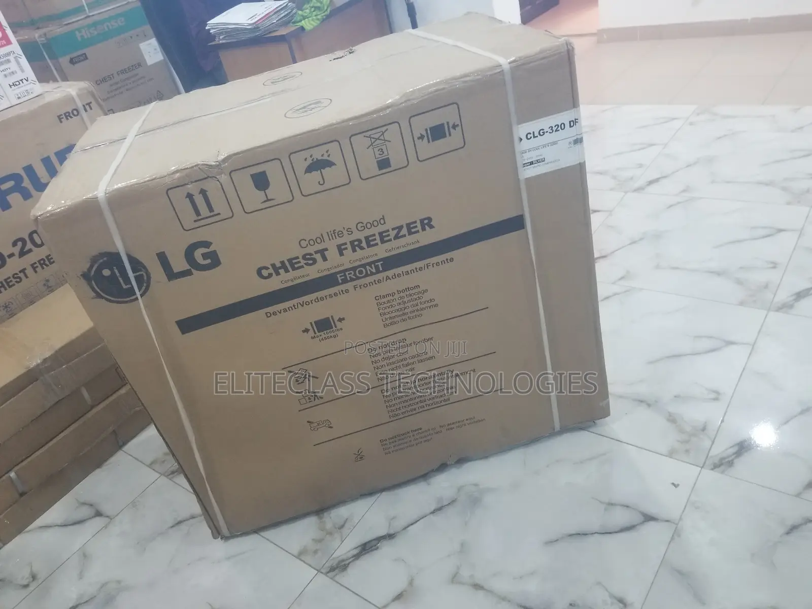 300L Chest Freezer Clg320 (High-Quality).