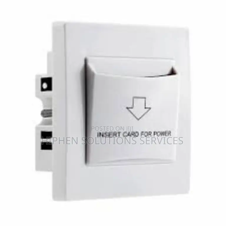 Key Card Switch Energy Saver Switch For Hotel 40amp