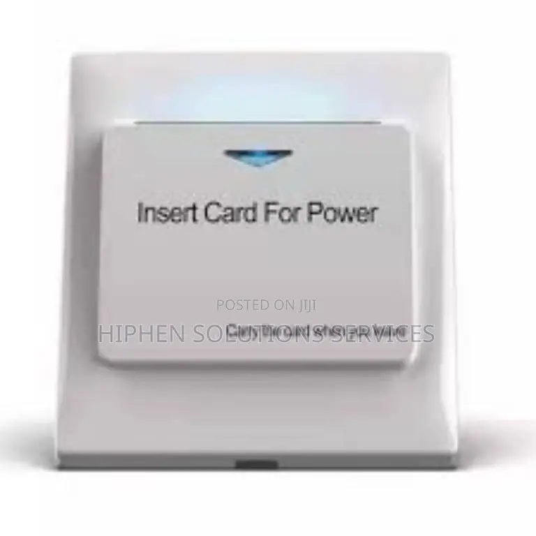 Key Card Switch Energy Saver Switch For Hotel 40amp