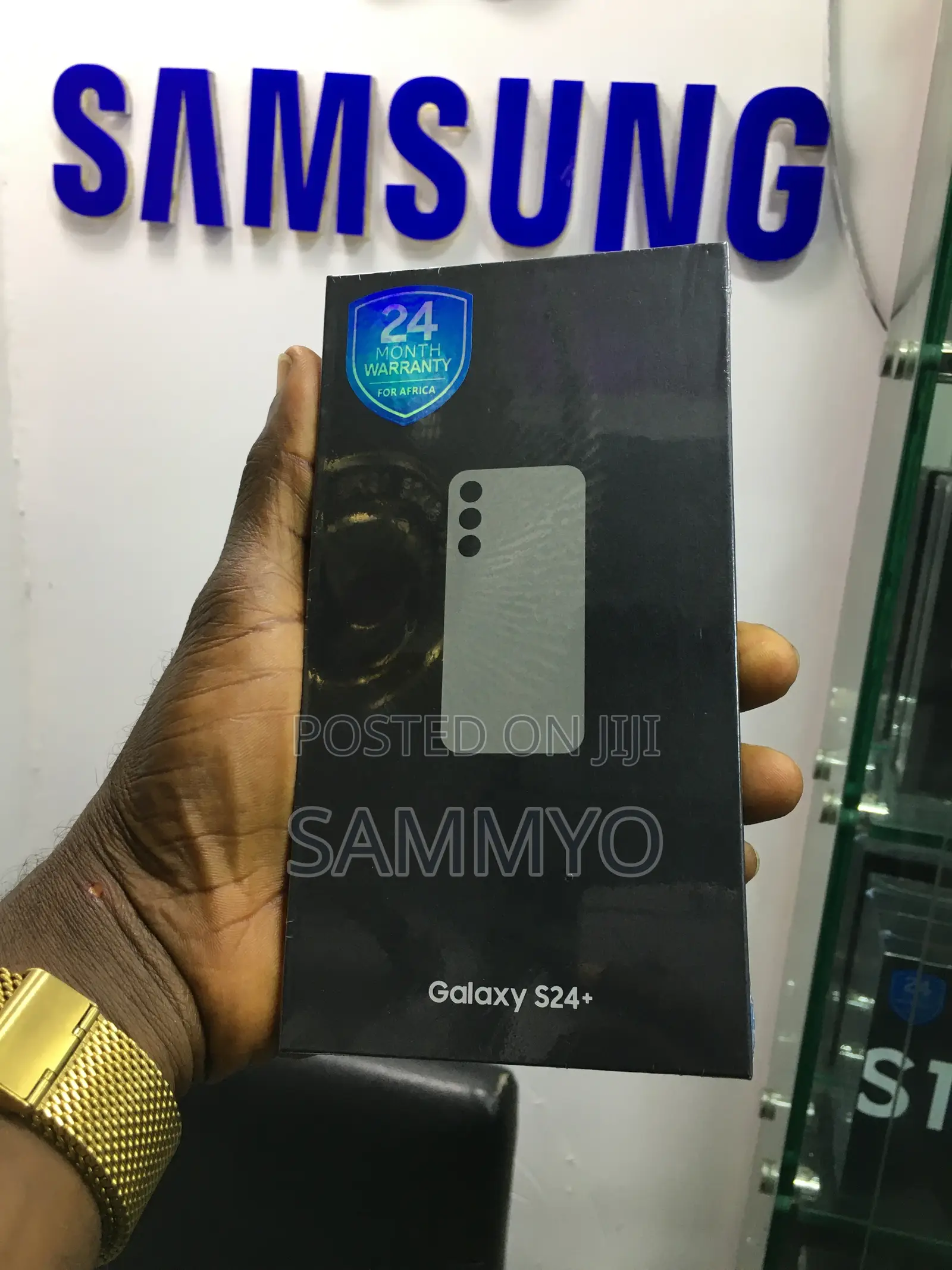 New Samsung Galaxy S24 Plus 256 GB Black