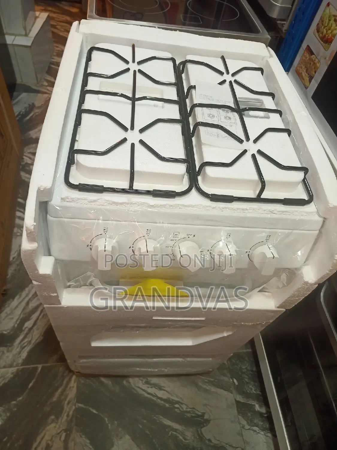 Gas Cooker With Oven Standing German