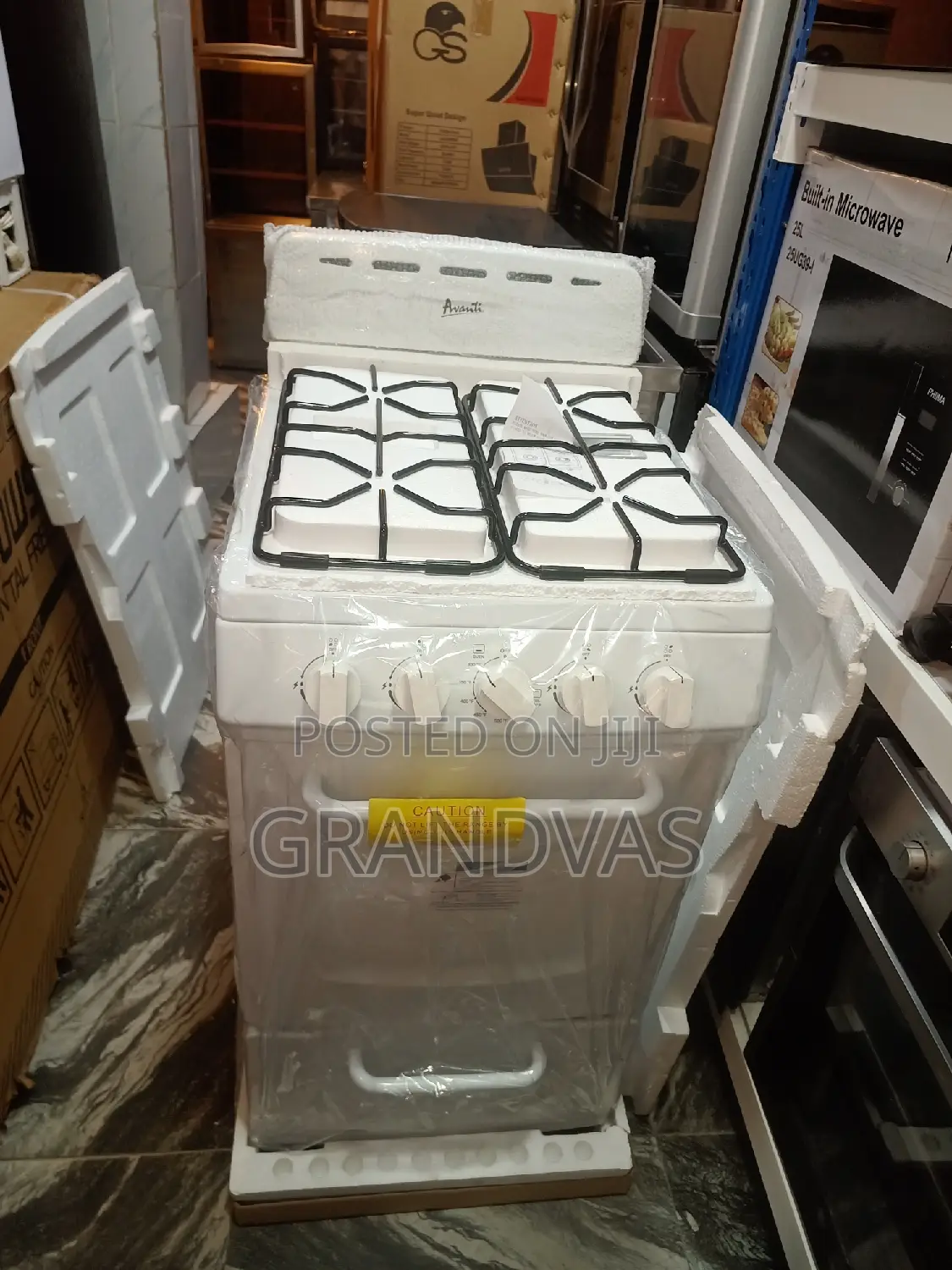 Gas Cooker With Oven Standing German