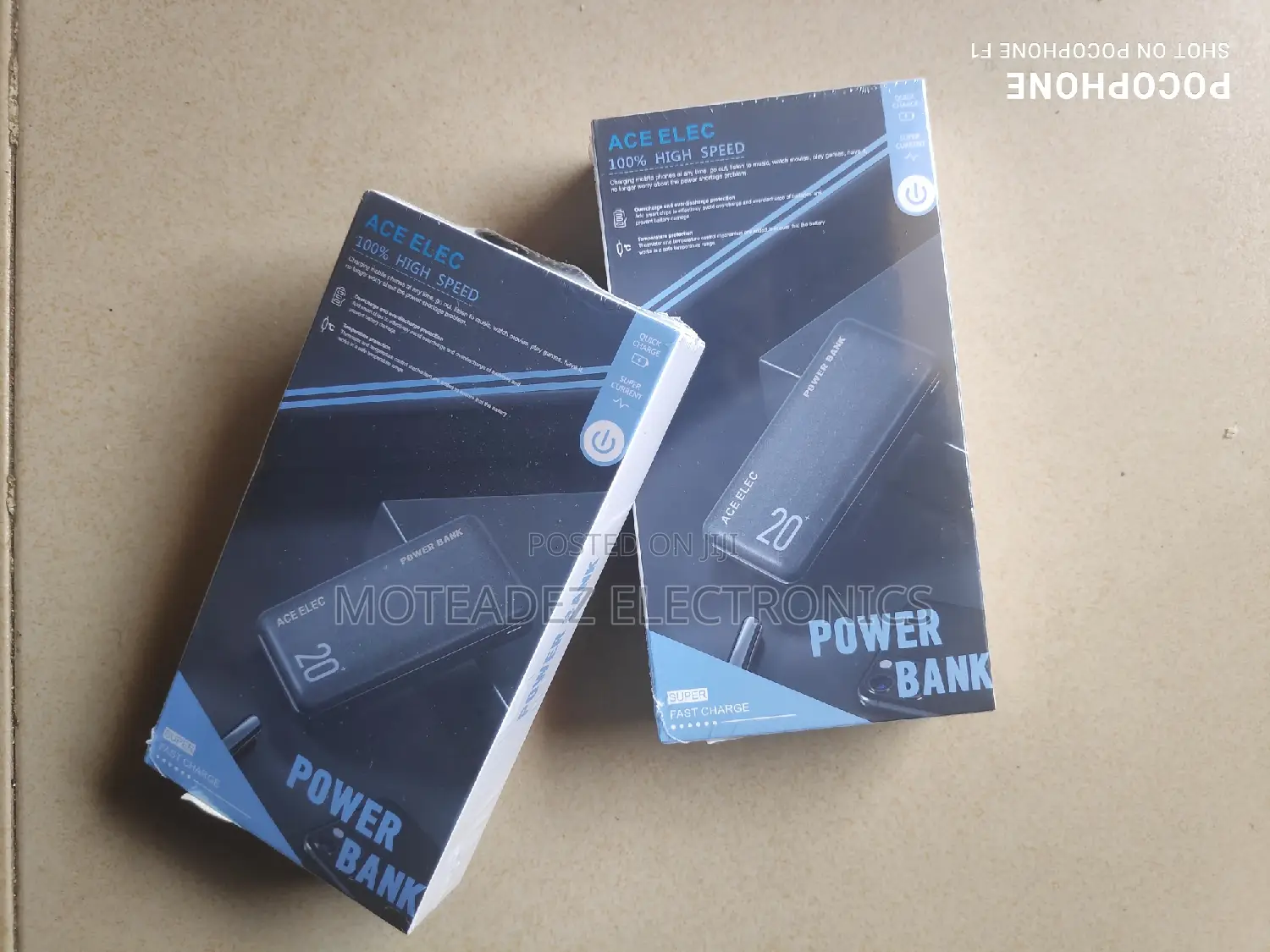 Brand New Ace Elec 20000mah Long Lasting Power Bank