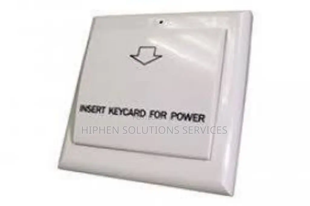 Energy Saving Switch For Hotel Rooms