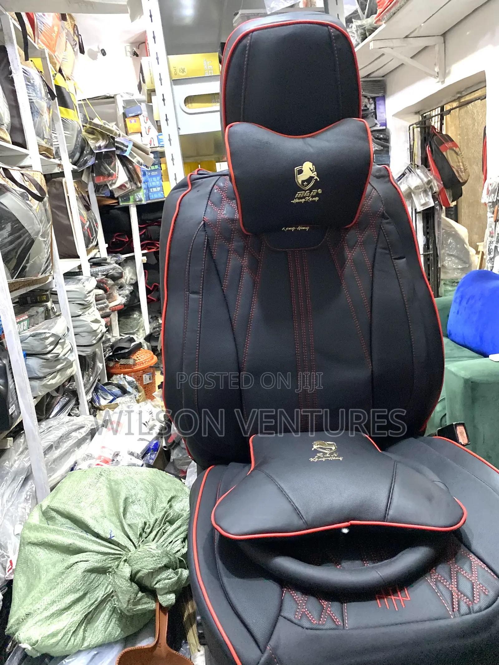 Universal 5 Seater Leather Car Seat Cover